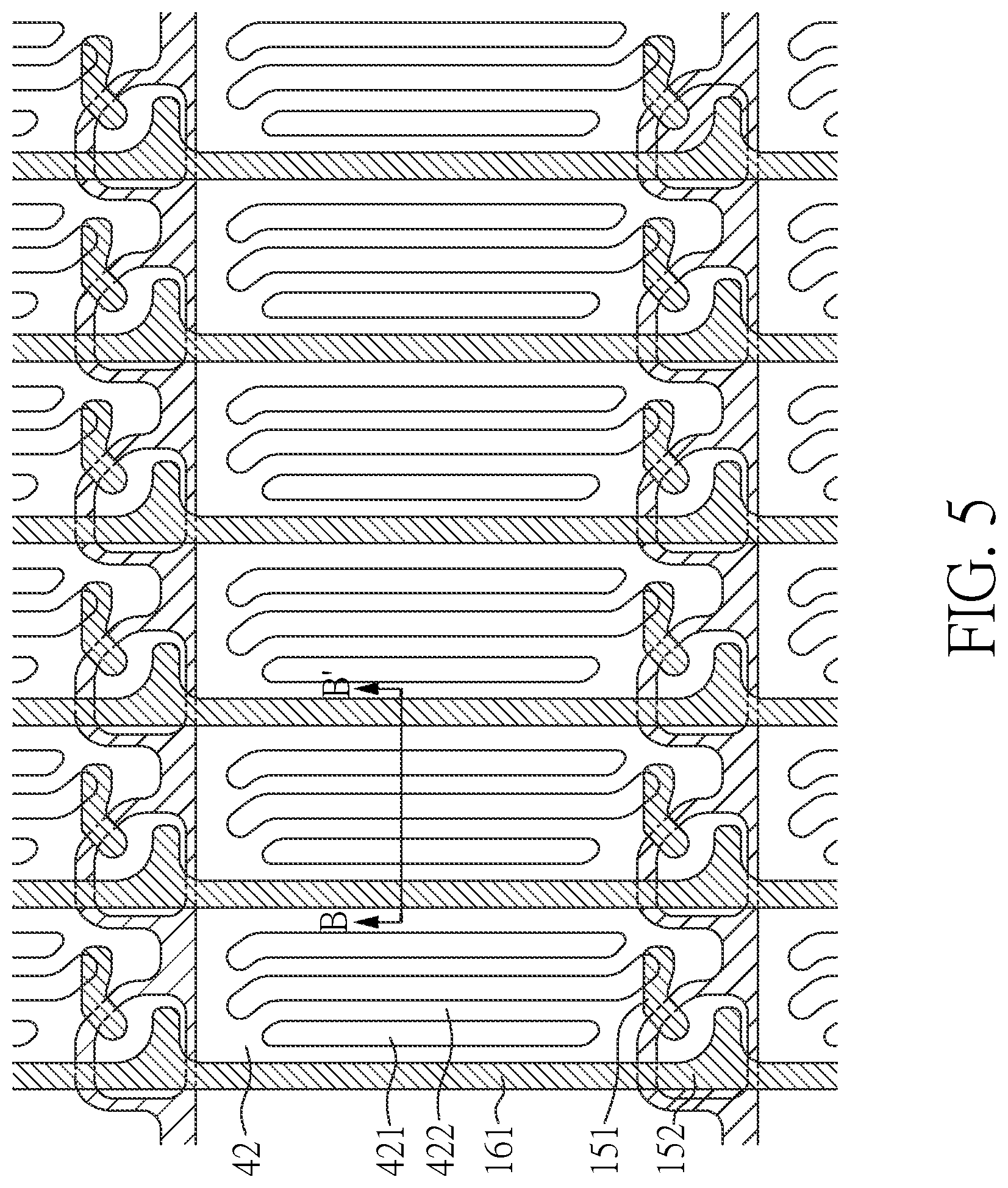 Patent US12100712 Figure 4 – Display with TFT