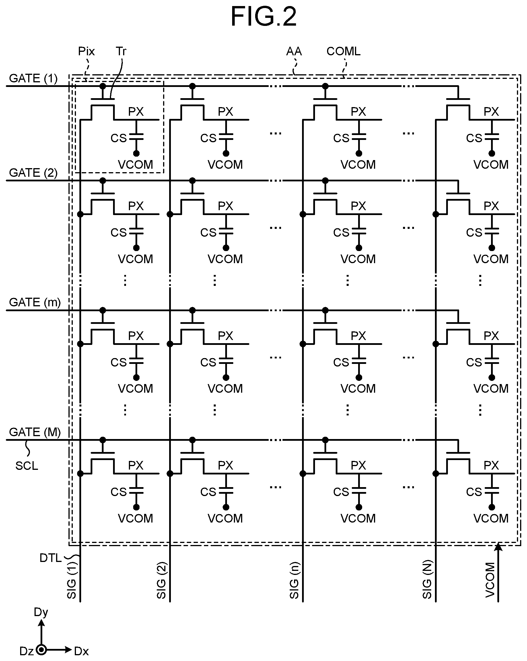 Patent US12100713 Figure 2 – Display device