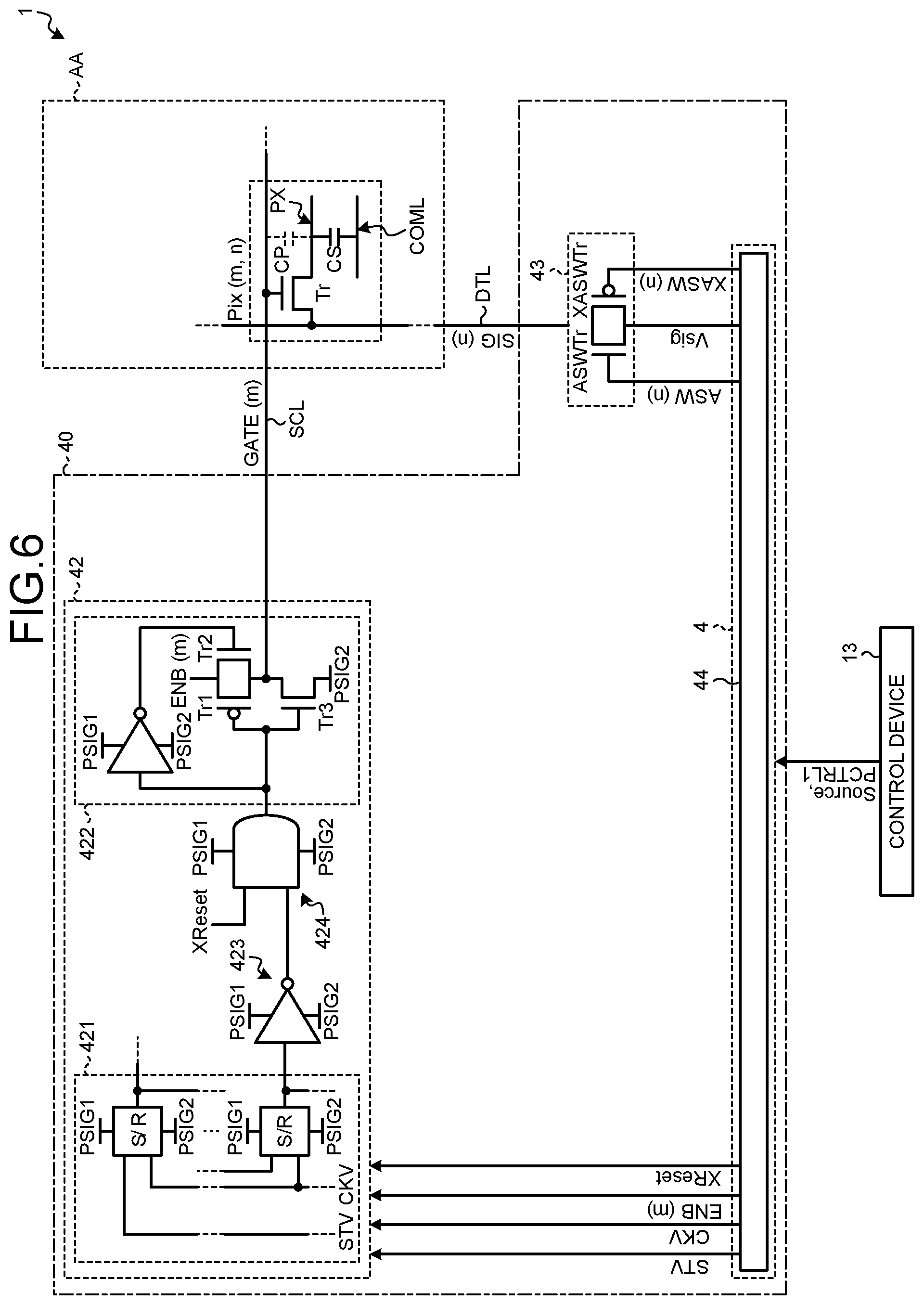Patent US12100713 Figure 6 – Display device
