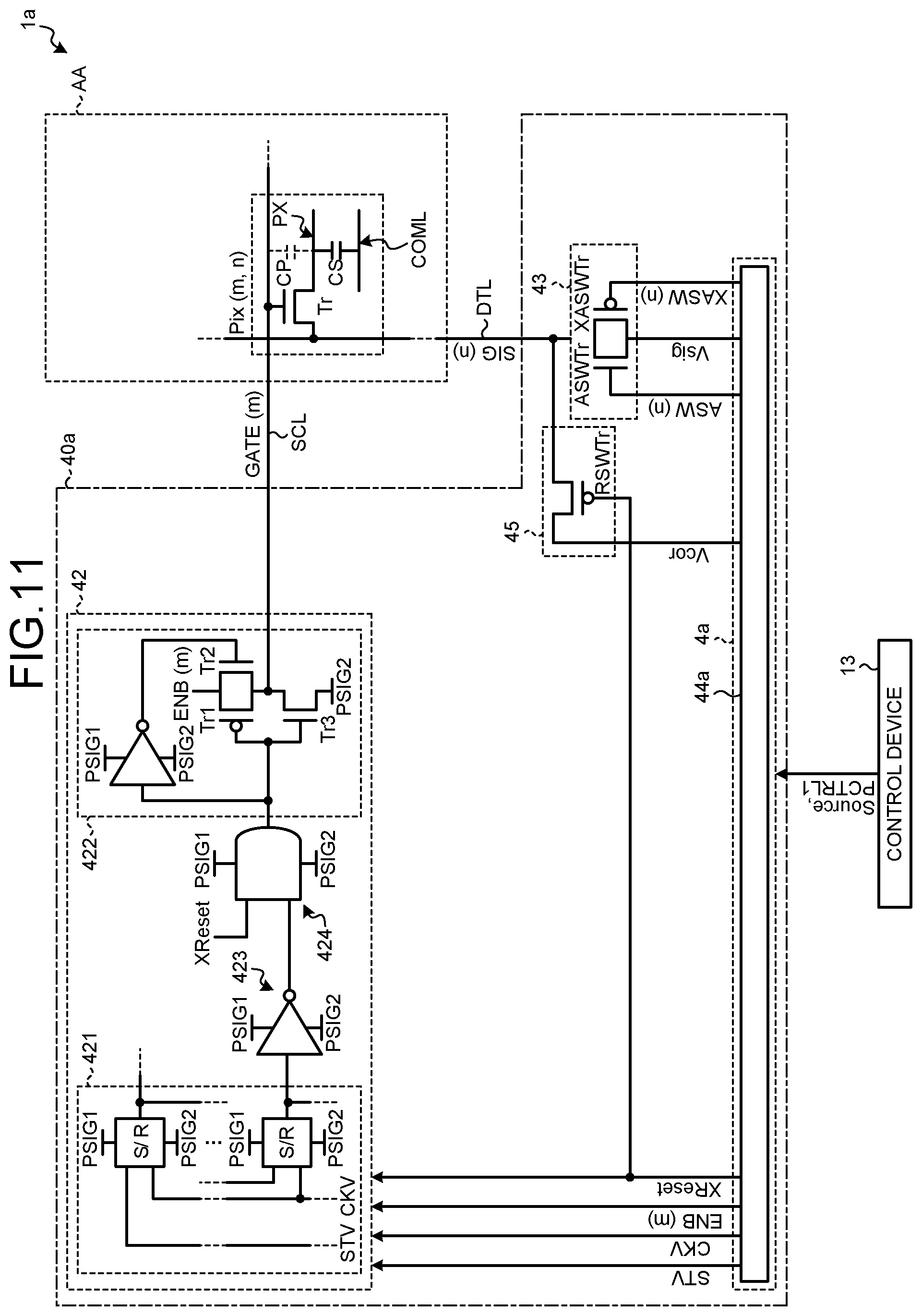 Patent US12100713 Figure 11 – Display device