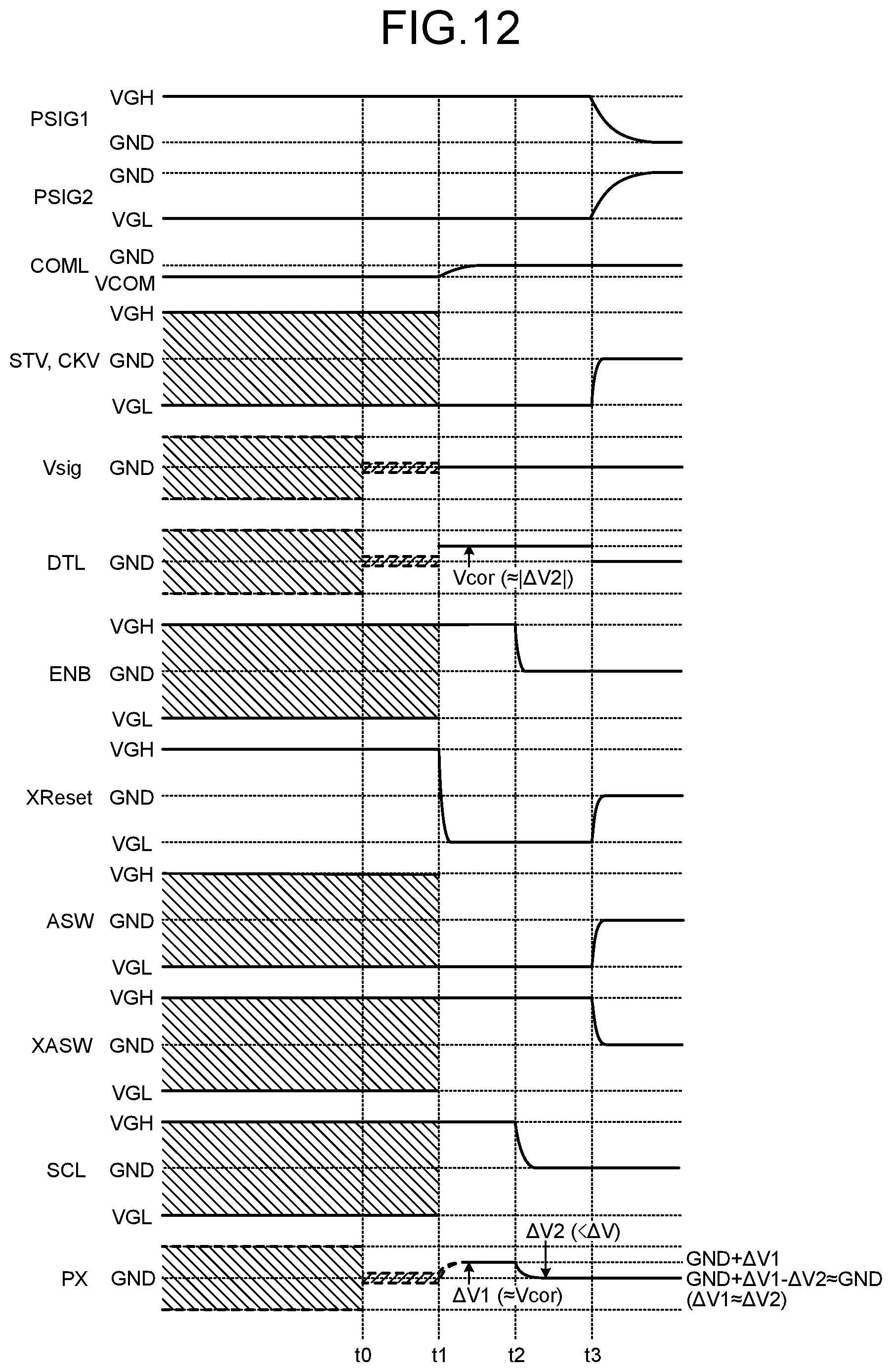 Patent US12100713 Figure 12 – Display device