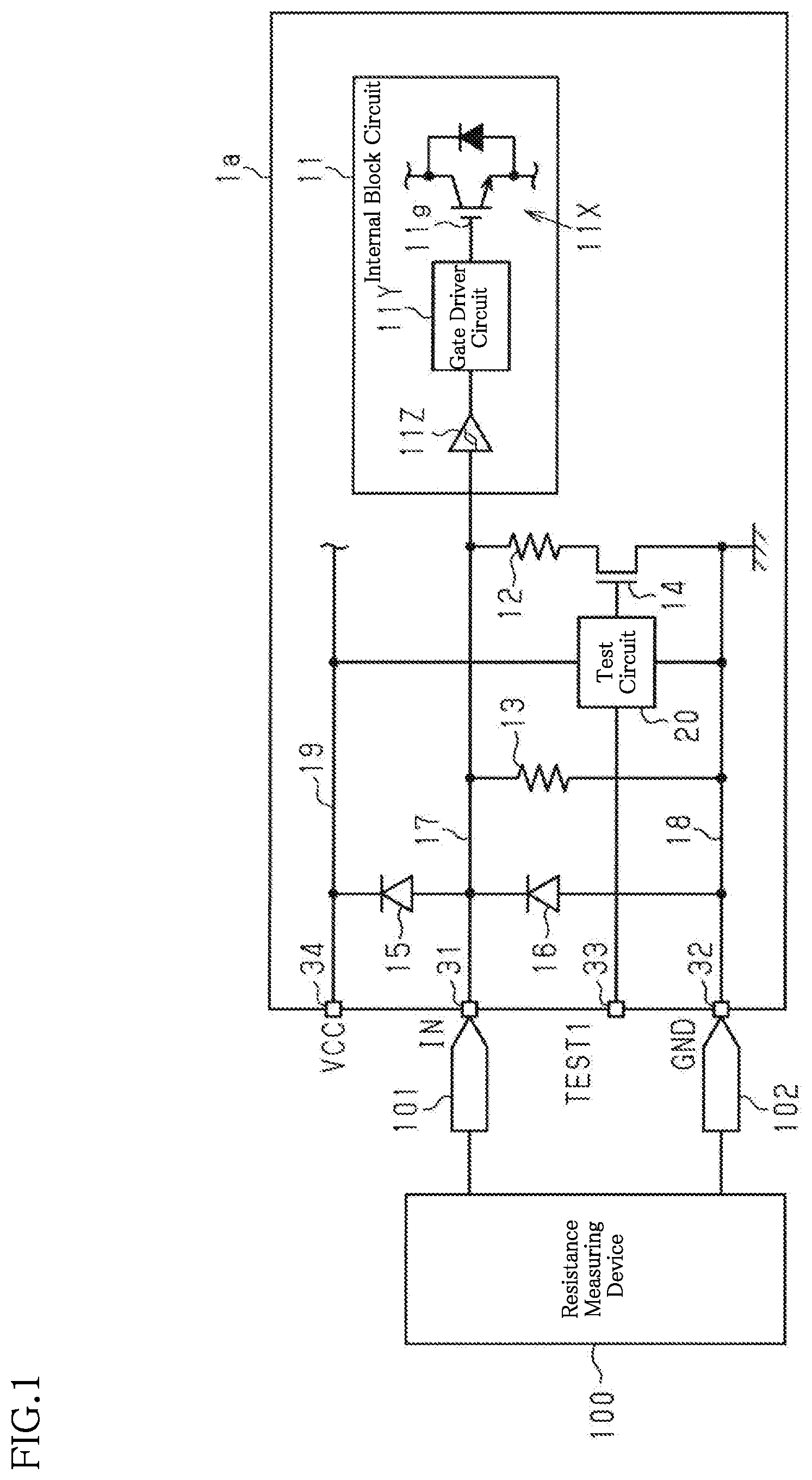 Patent US12100714 Figure 1 – Semiconductor device and semiconductor device identification method