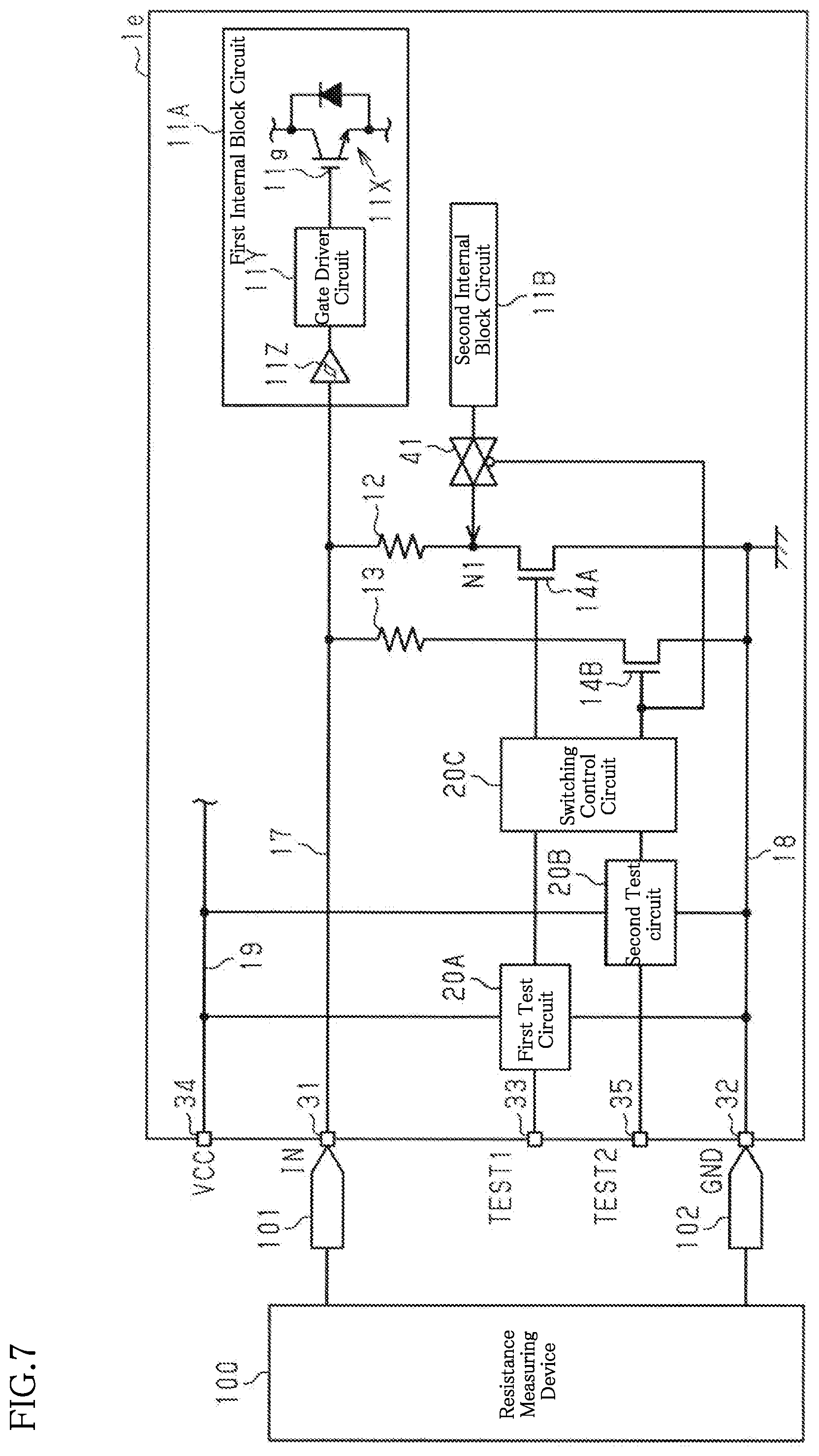 Patent US12100714 Figure 7 – Semiconductor device and semiconductor device identification method