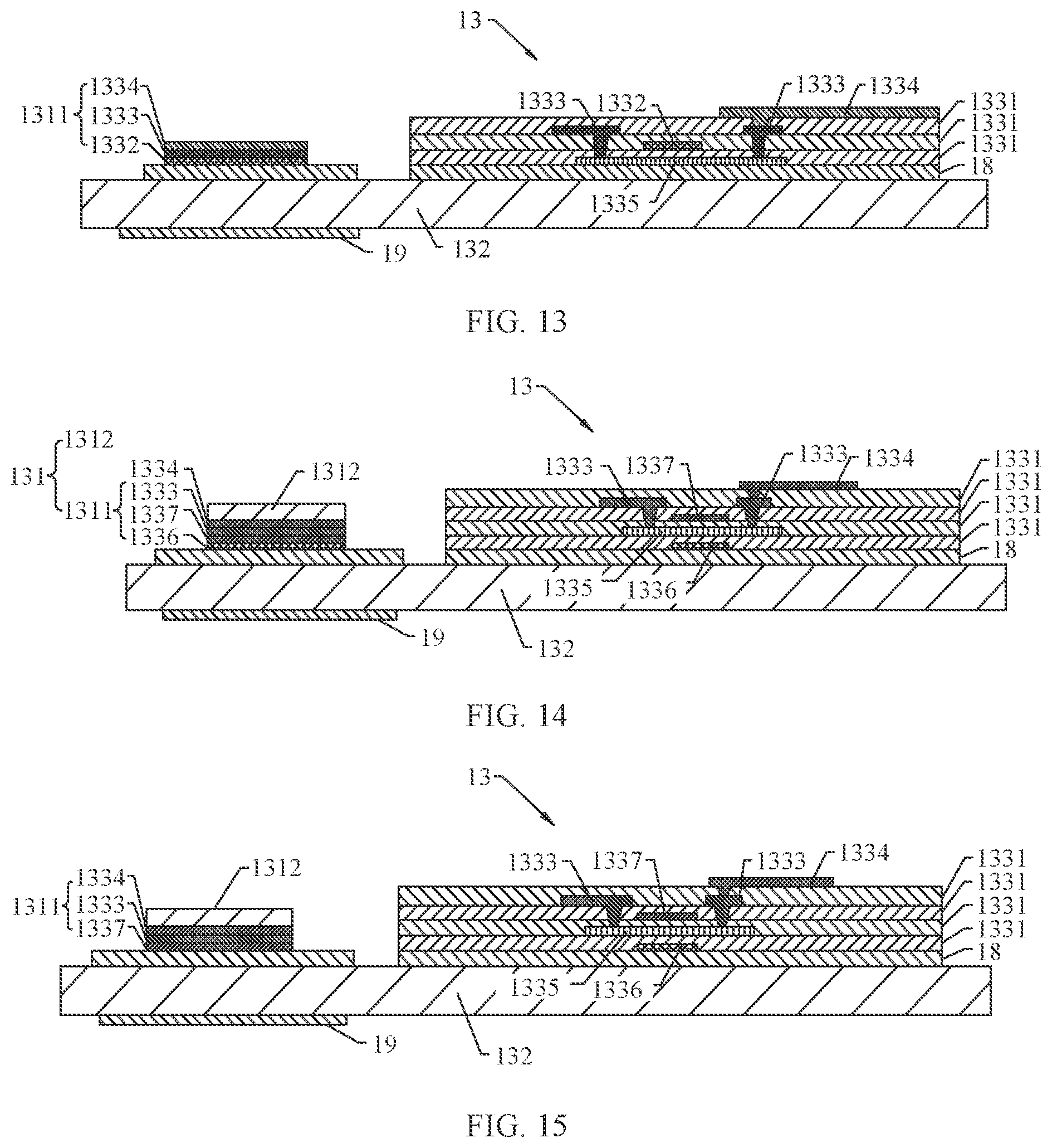 Patent US12100715 Figure 8 – Array substrate, display, and terminal device