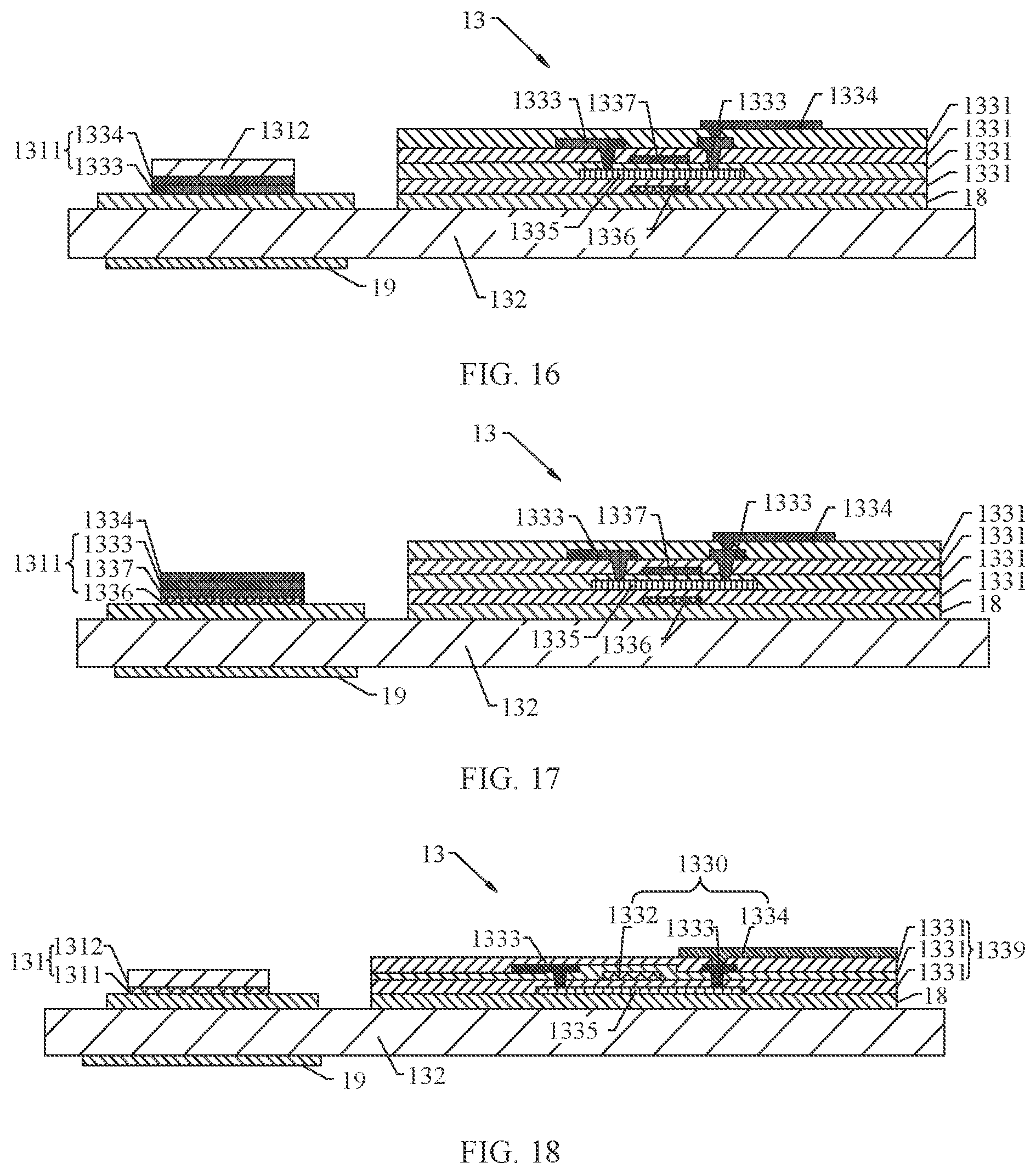 Patent US12100715 Figure 9 – Array substrate, display, and terminal device