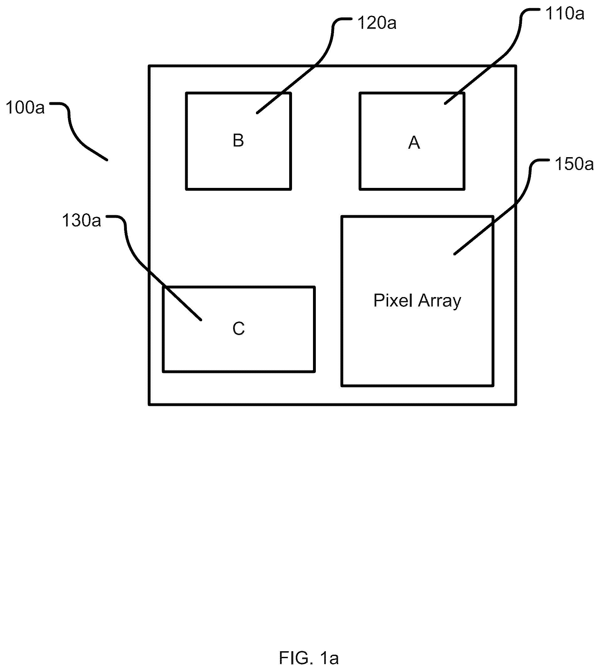 Patent US12100716 — Image sensor with tolerance optimizing interconnects — Figure 1