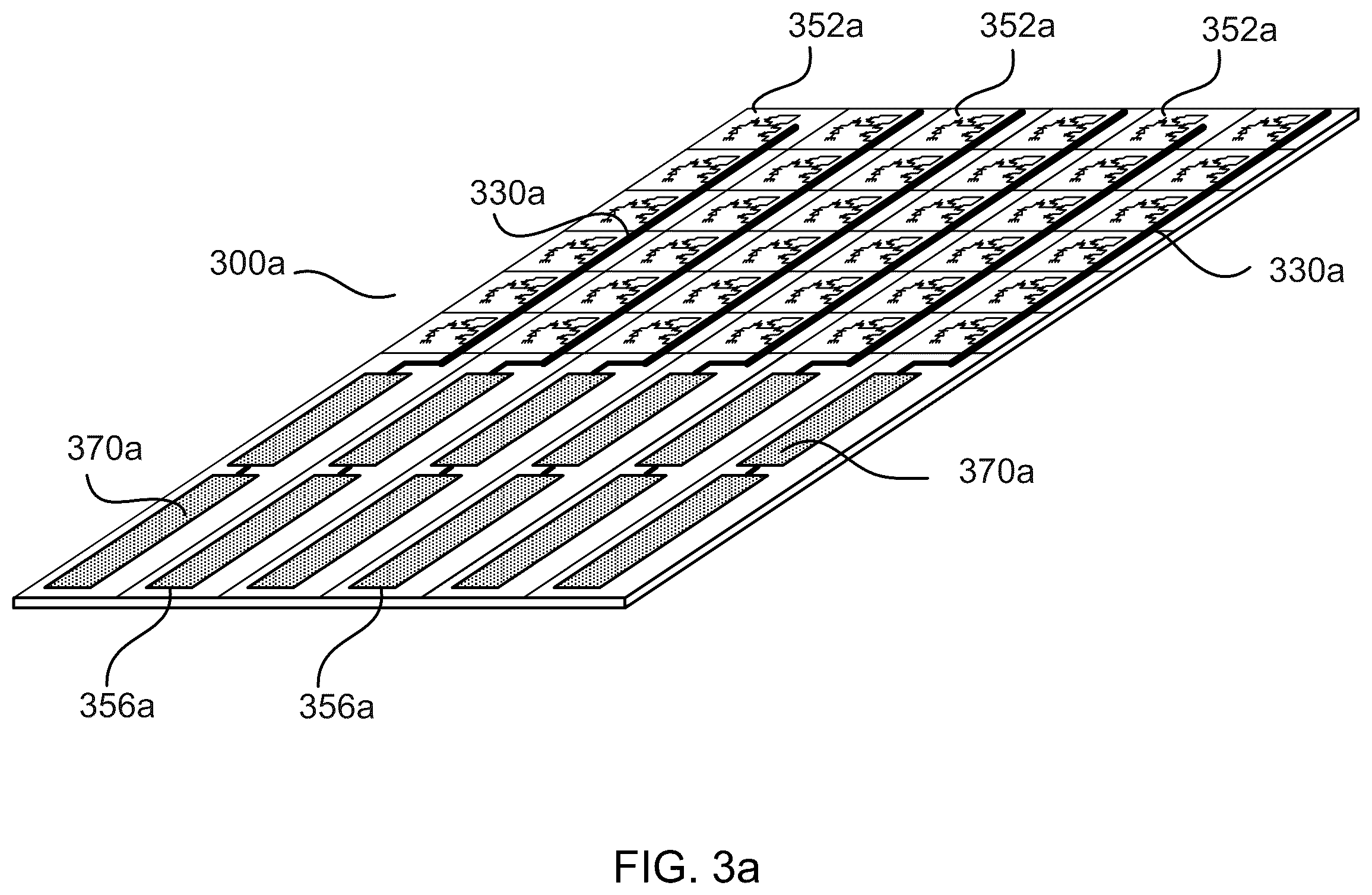 Patent US12100716 Figure 4 – Image sensor with tolerance optimizing interconnects