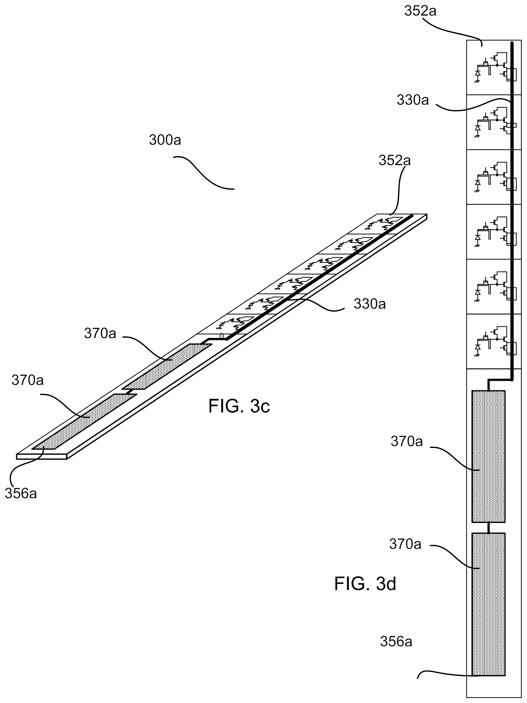 Patent US12100716 Figure 6 – Image sensor with tolerance optimizing interconnects