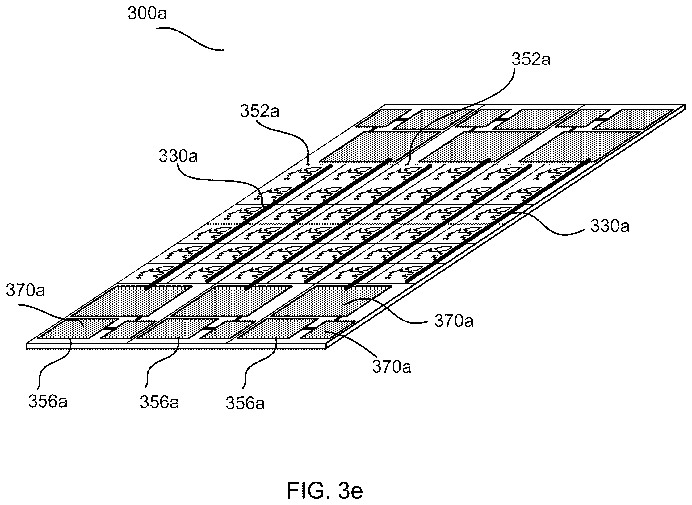 Patent US12100716 Figure 7 – Image sensor with tolerance optimizing interconnects