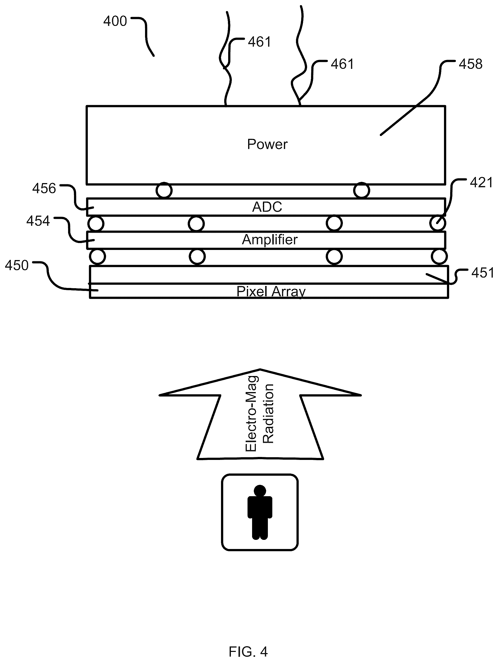 Patent US12100716 Figure 16 – Image sensor with tolerance optimizing interconnects