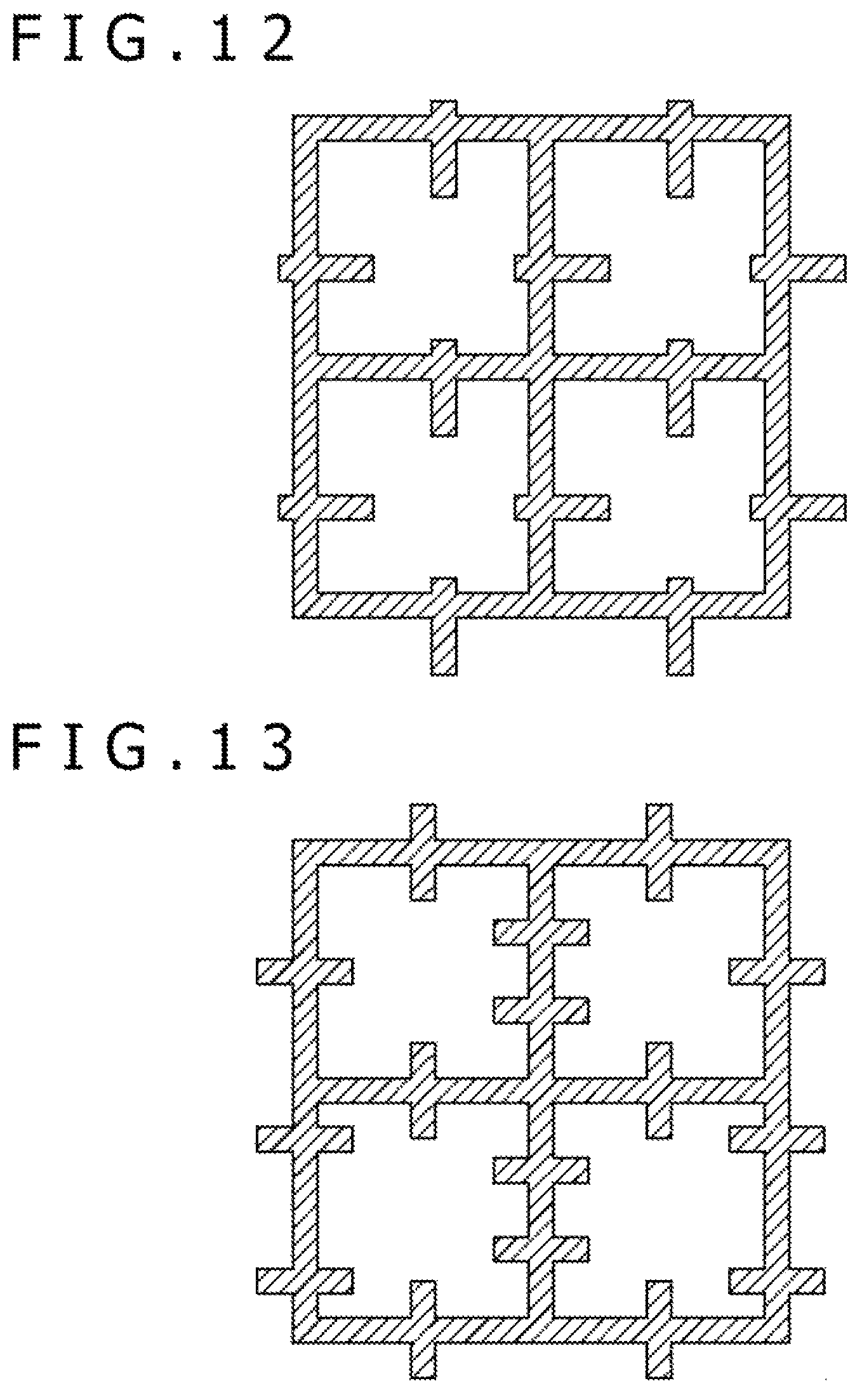 Patent US12100718 Figure 9 – Solid state image sensor having a grid-patterned inter-pixel isolation section separating the photoelectric conversion sections of each of the pixels from one another and provided with protruding sections