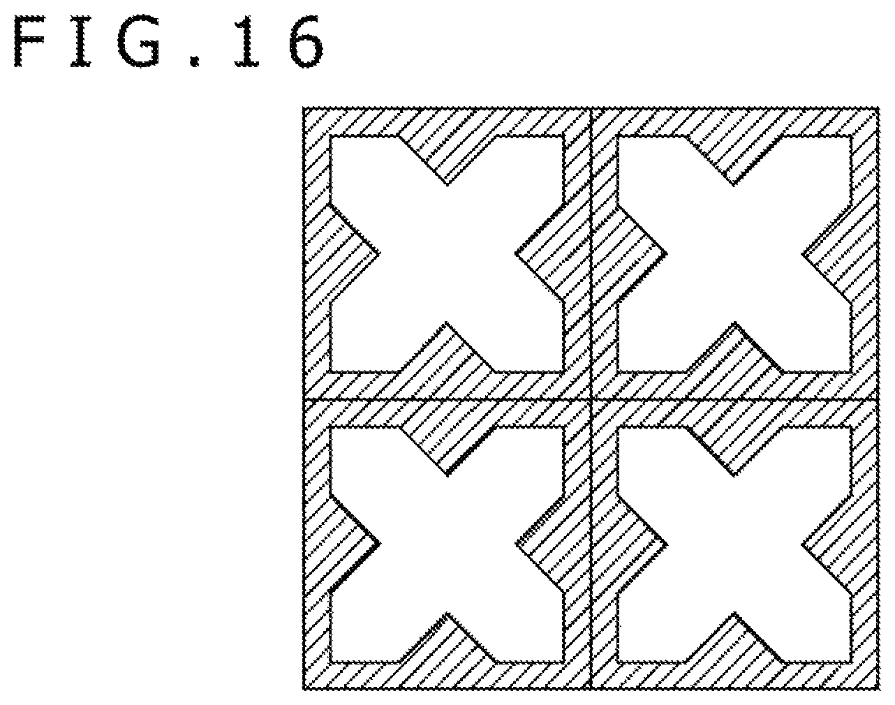 Patent US12100718 Figure 11 – Solid state image sensor having a grid-patterned inter-pixel isolation section separating the photoelectric conversion sections of each of the pixels from one another and provided with protruding sections