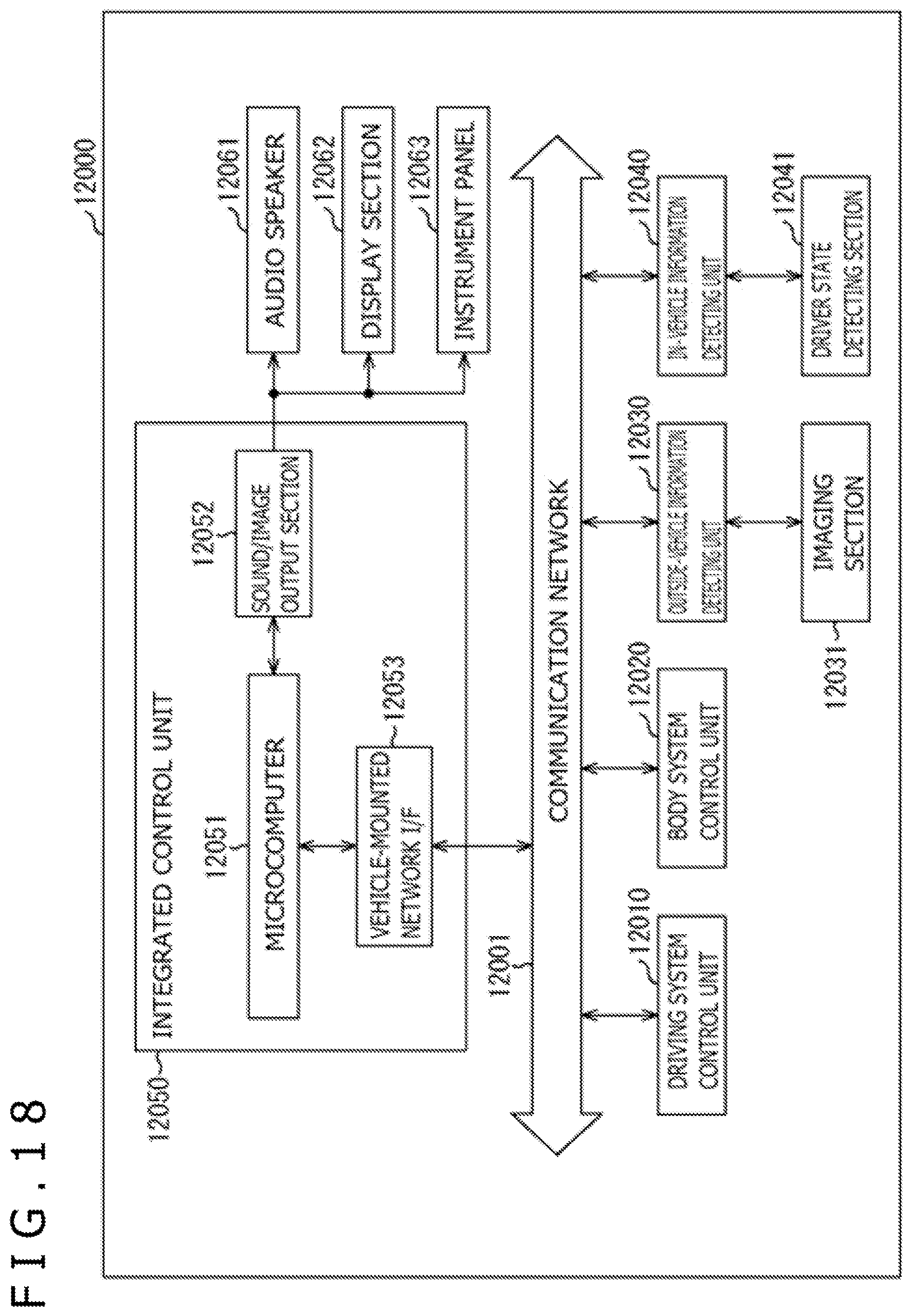 Patent US12100718 Figure 13 – Solid state image sensor having a grid-patterned inter-pixel isolation section separating the photoelectric conversion sections of each of the pixels from one another and provided with protruding sections