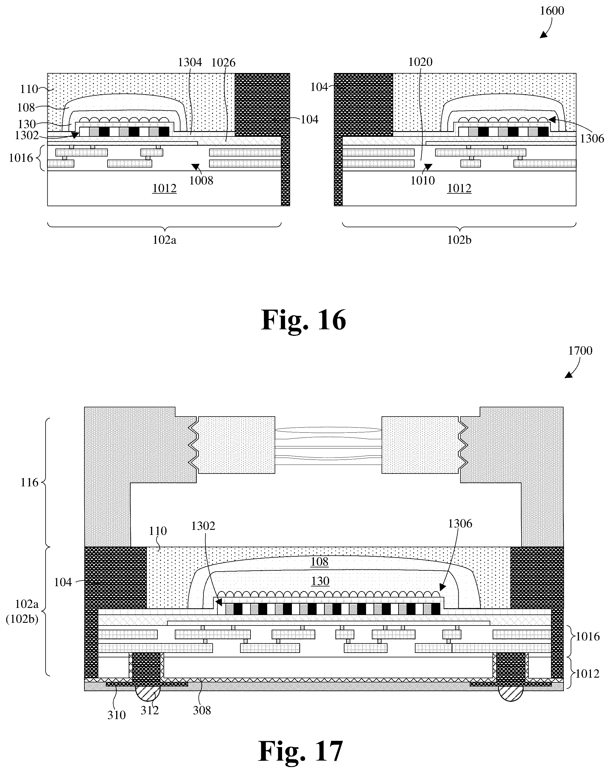 Patent US12100720 Figure 10 – Wafer level image sensor package