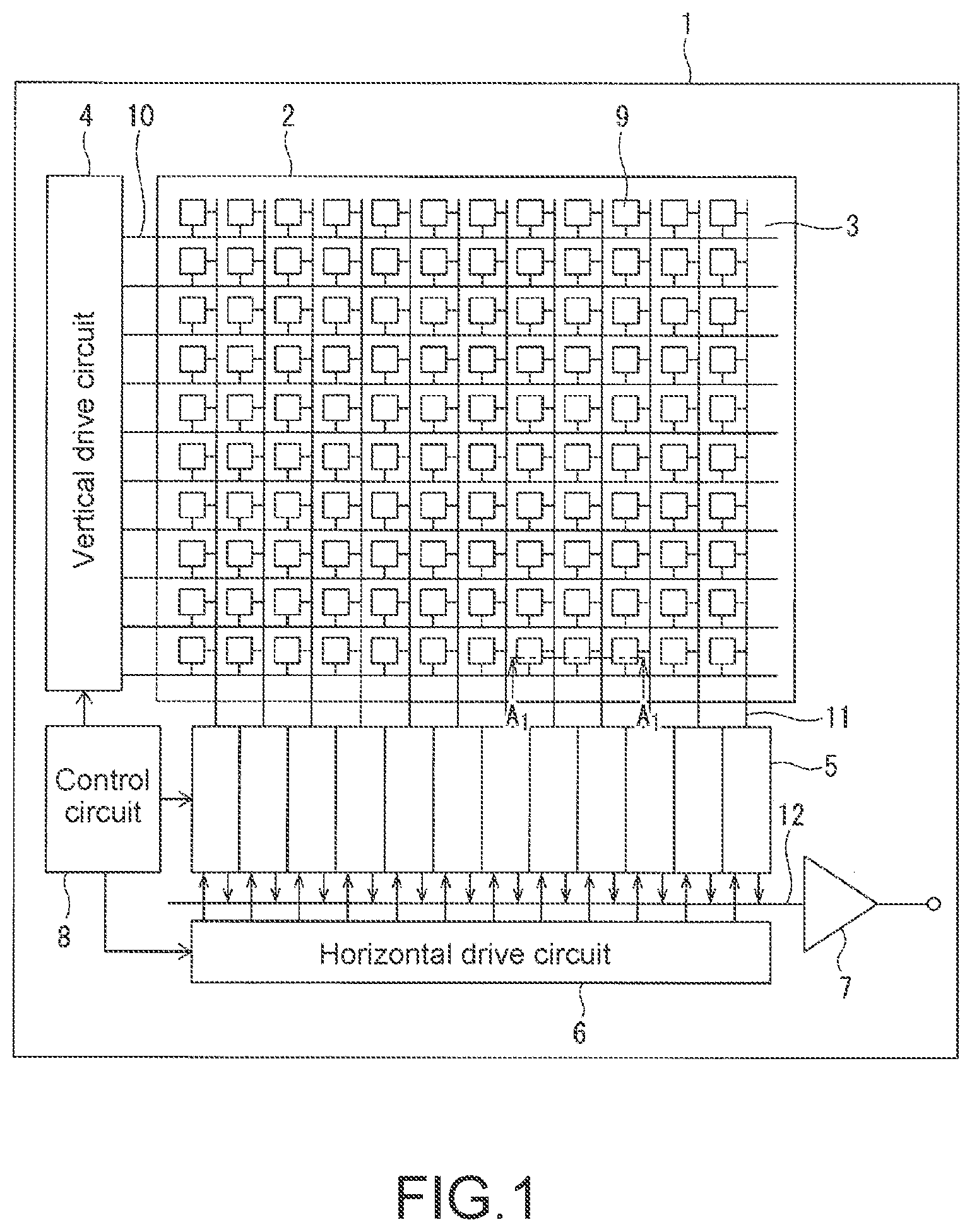 Patent US12100724 Figure 1 – Optical element, optical element array, lens group, electronic apparatus, and method of producing optical element