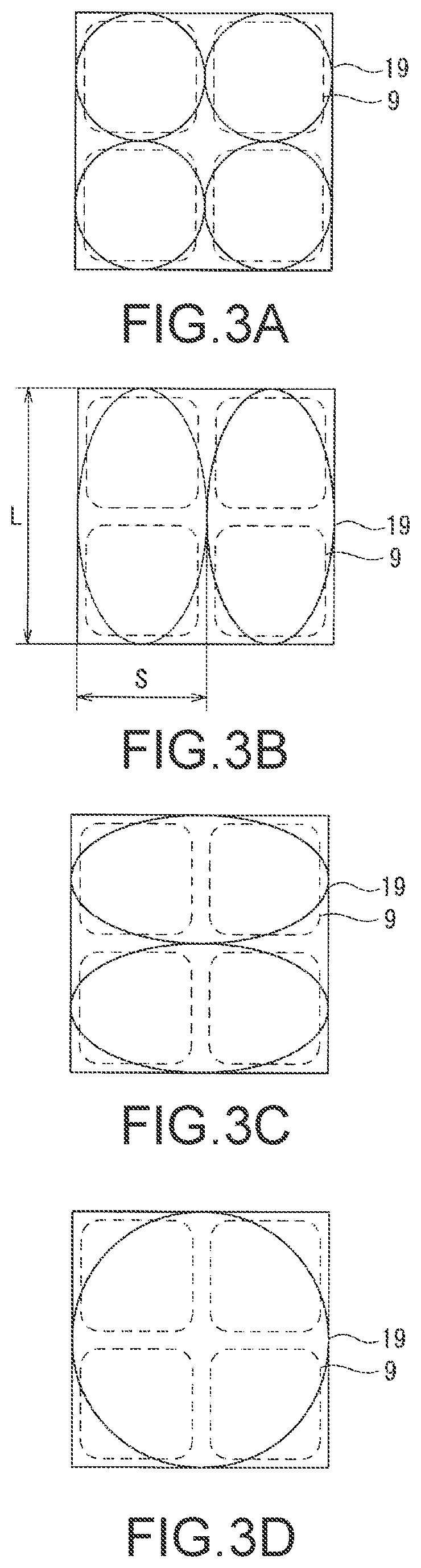 Patent US12100724 Figure 3 – Optical element, optical element array, lens group, electronic apparatus, and method of producing optical element