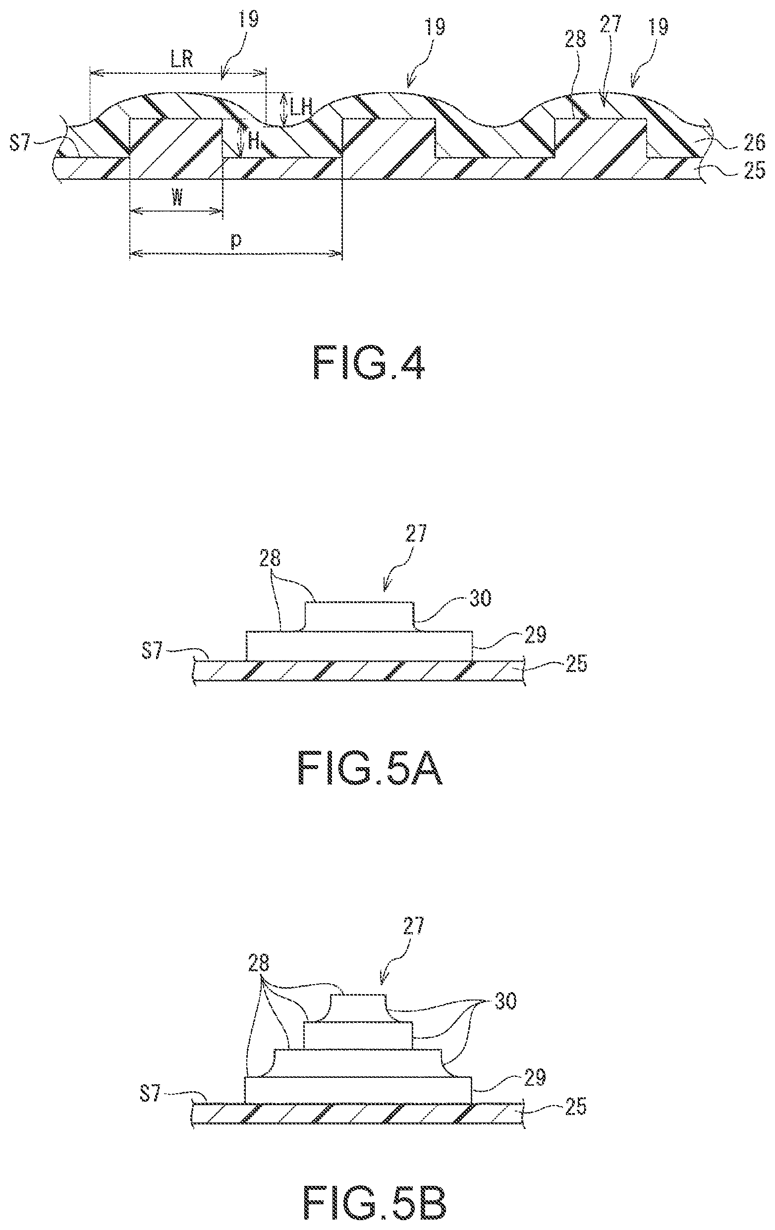 Patent US12100724 Figure 4 – Optical element, optical element array, lens group, electronic apparatus, and method of producing optical element