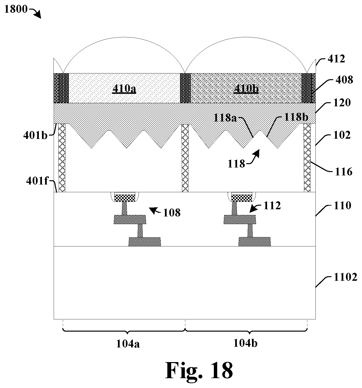 Patent US12100726 Figure 13 – High performance image sensor
