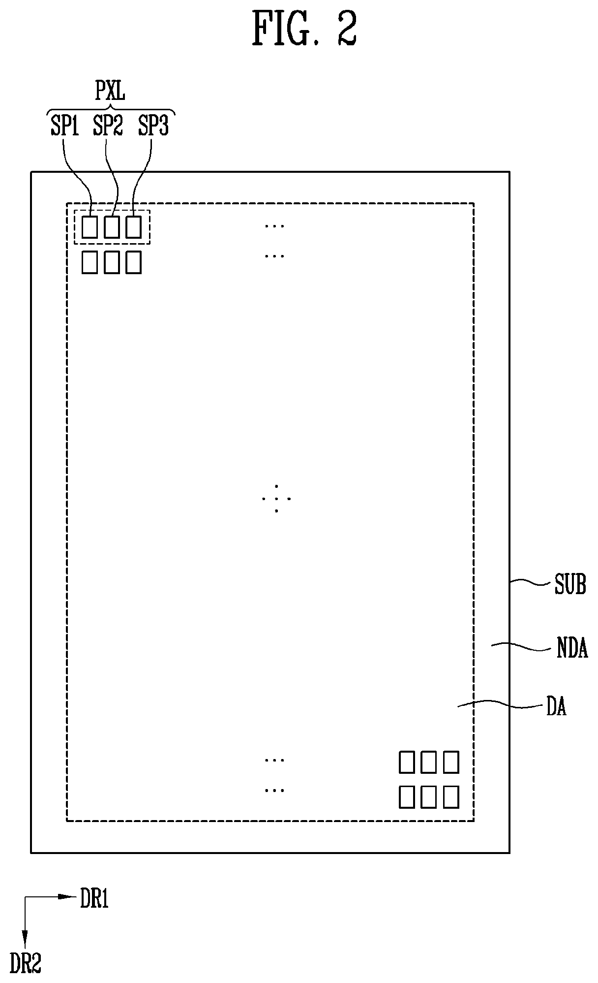 Patent US12100728 Figure 3 – Display device