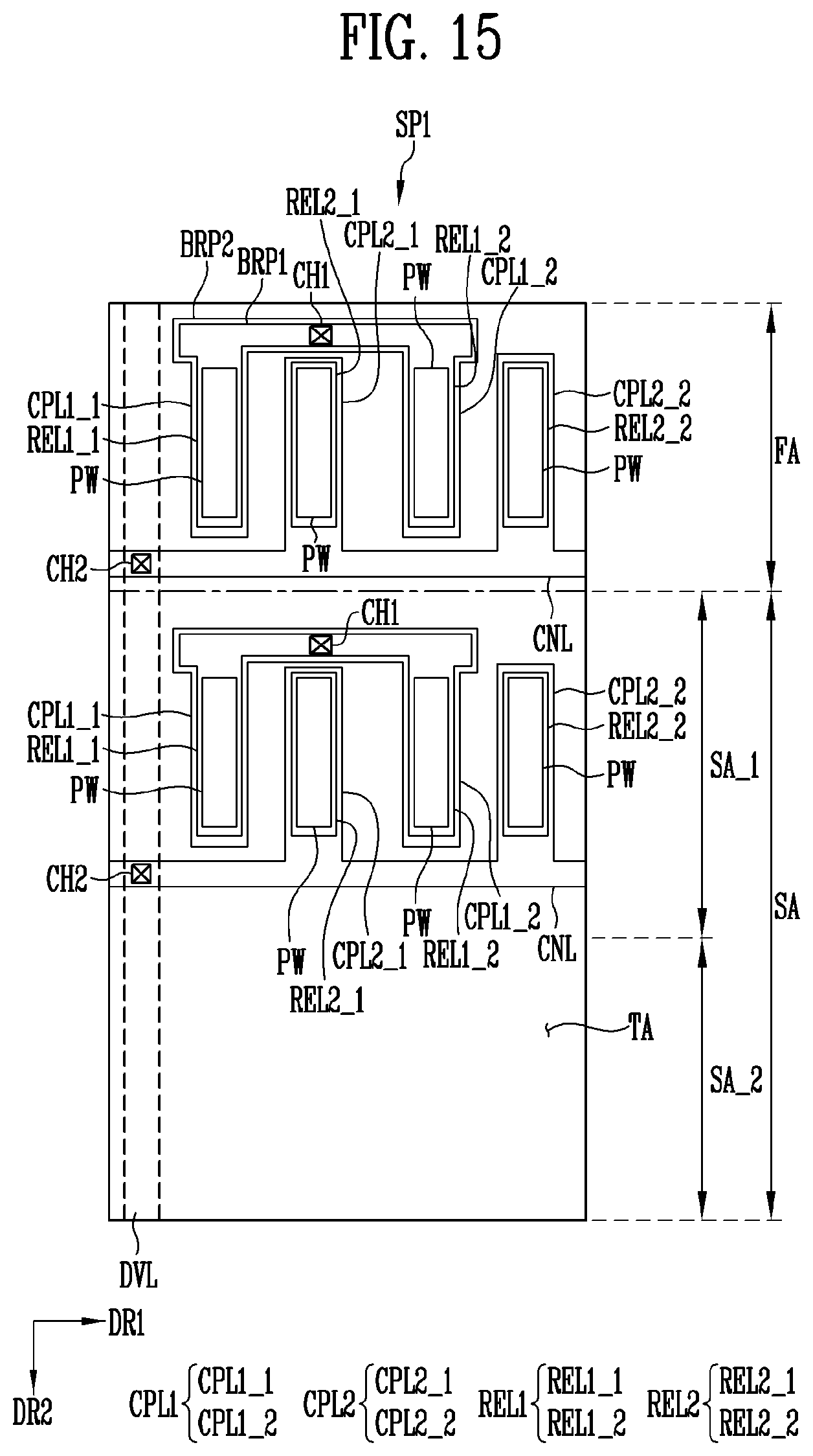 Patent US12100728 Figure 17 – Display device