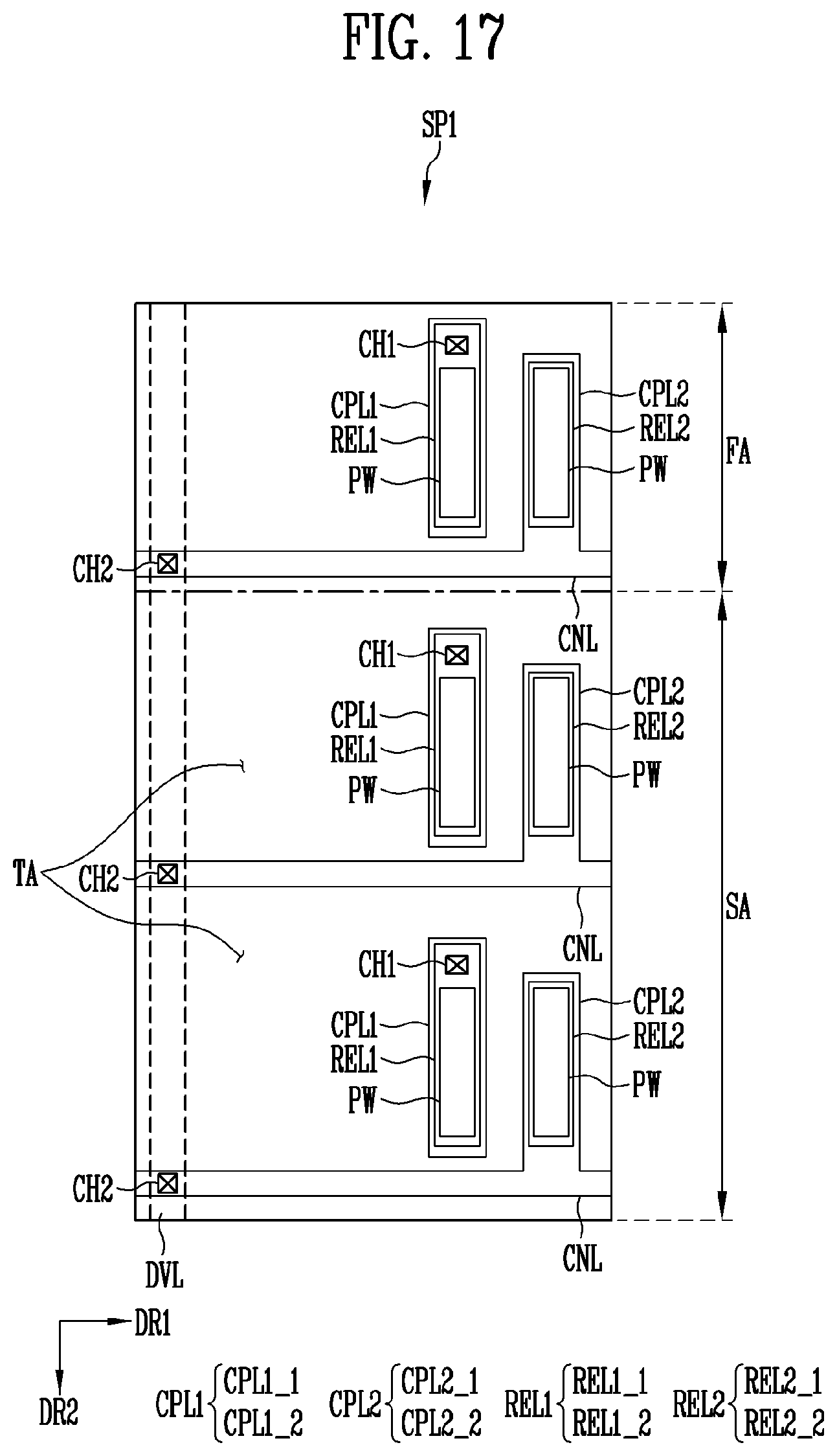 Patent US12100728 Figure 19 – Display device