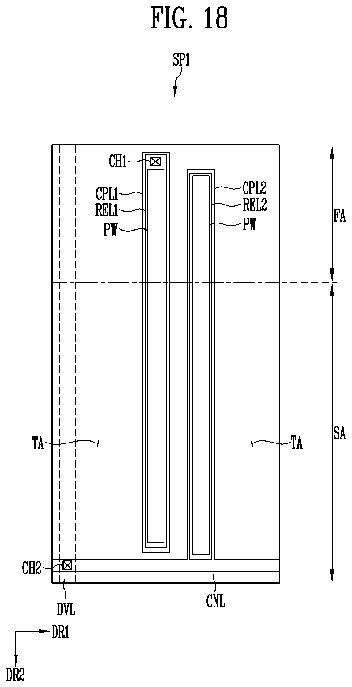 Patent US12100728 Figure 20 – Display device
