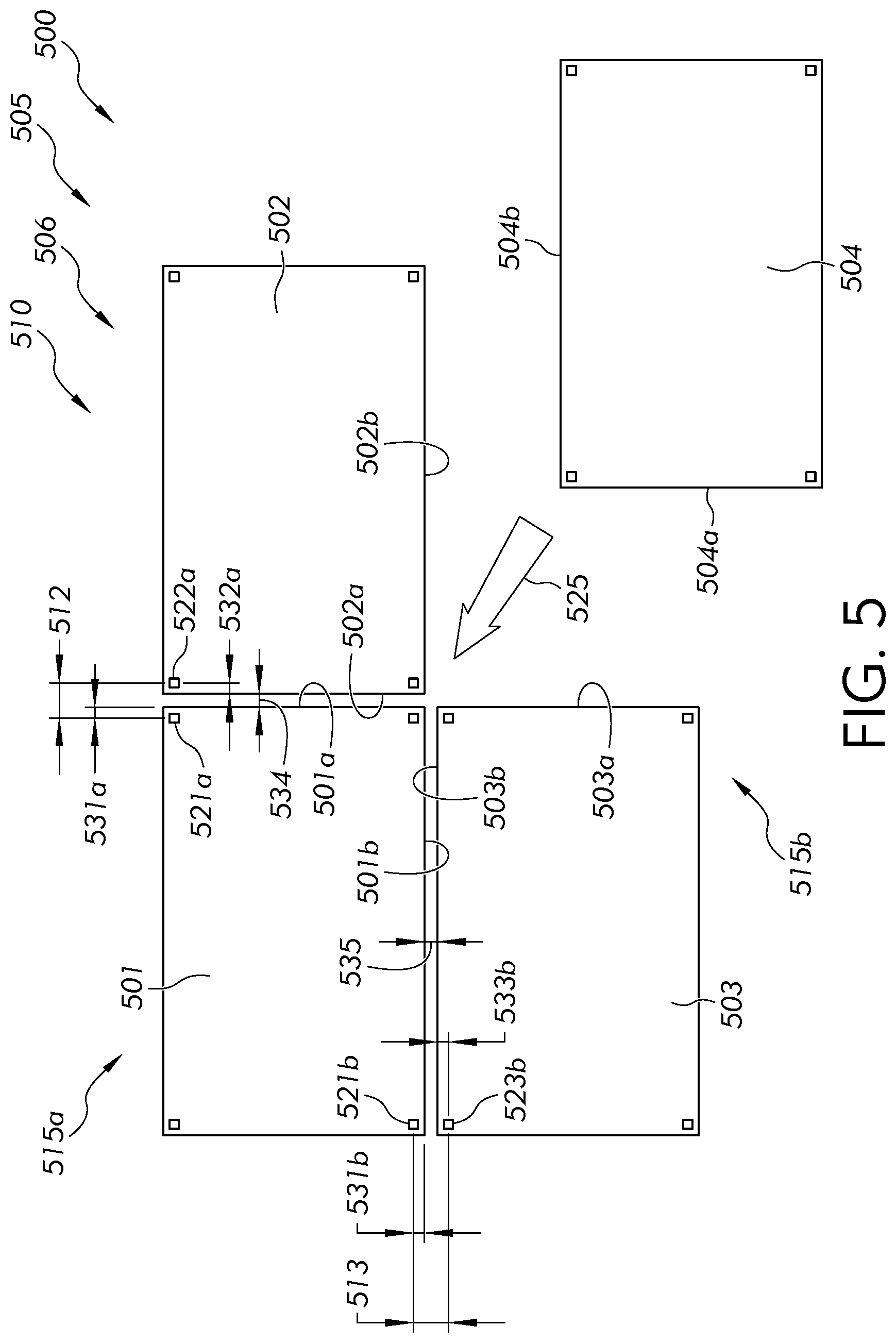 Patent US12100729 Figure 3 – Apparatus and methods for assembling a display area