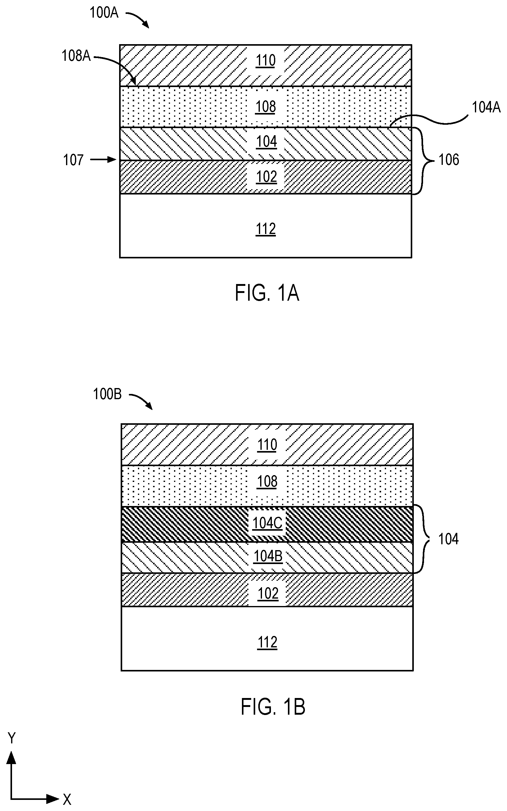 Patent US12100731 Figure 1 – Crystalline bottom electrode for perovskite capacitors and methods of fabrication