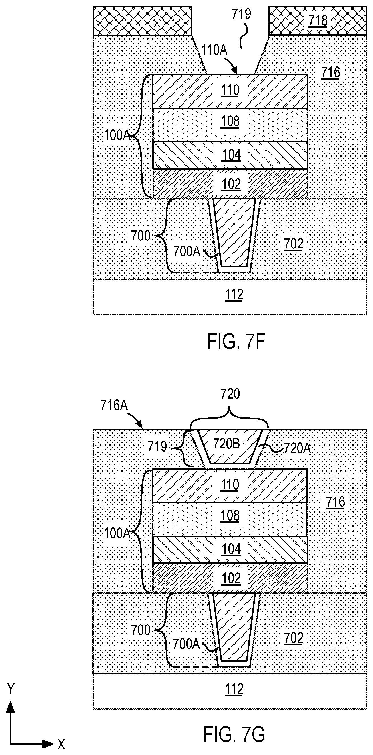 Patent US12100731 Figure 10 – Crystalline bottom electrode for perovskite capacitors and methods of fabrication