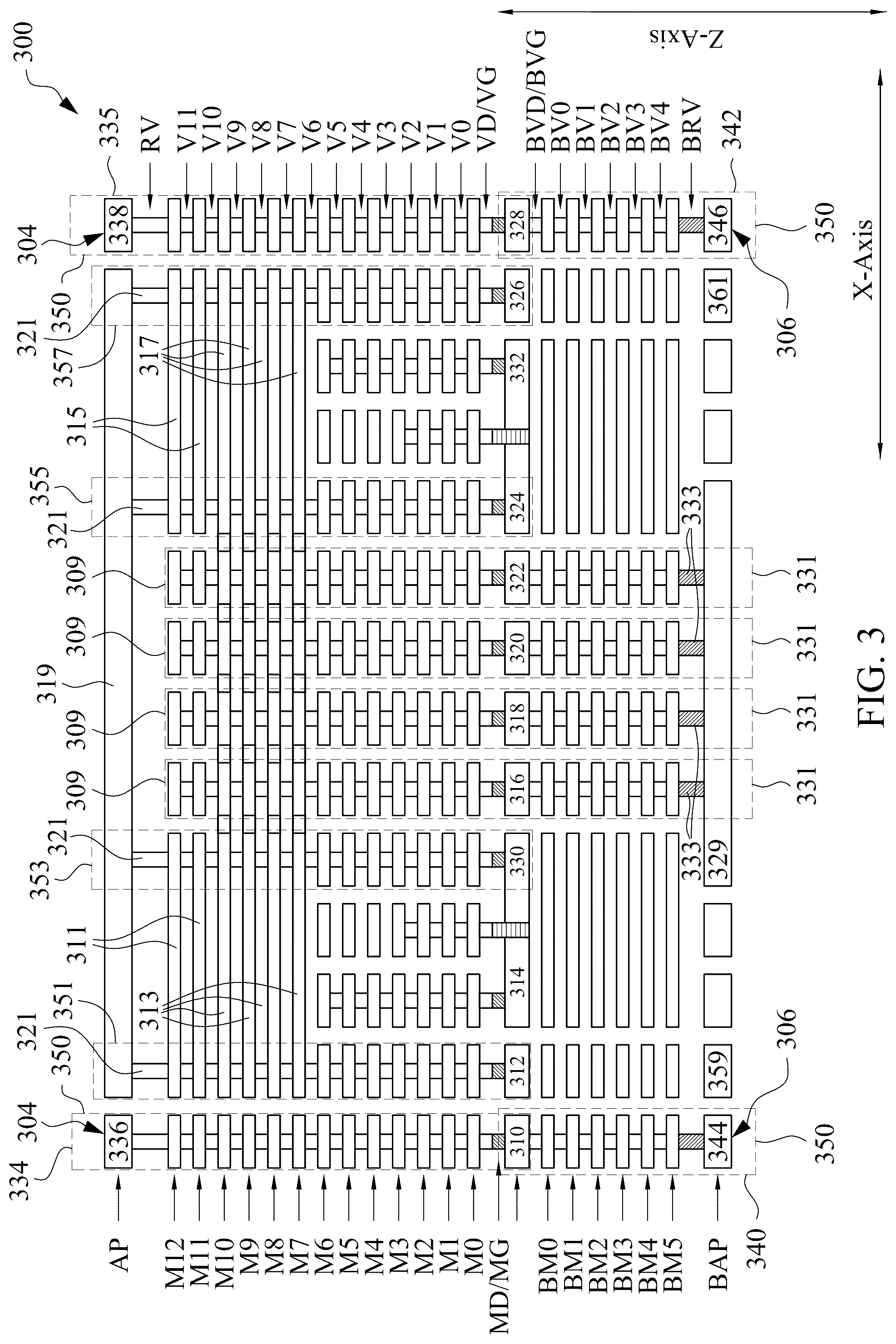 Patent US12100732 Figure 3 – Semiconductor device and method of manufacturing same
