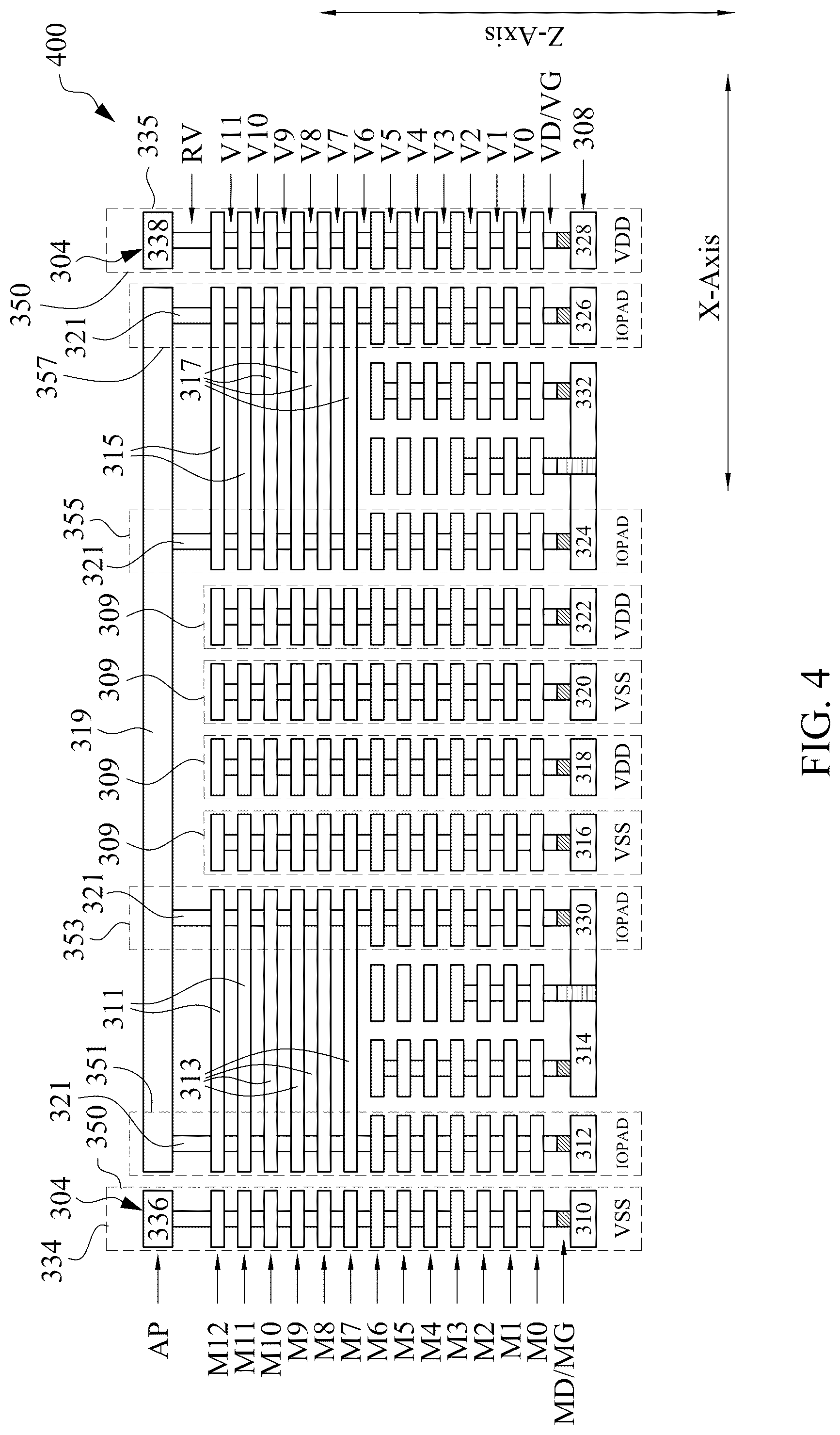 Patent US12100732 Figure 4 – Semiconductor device and method of manufacturing same