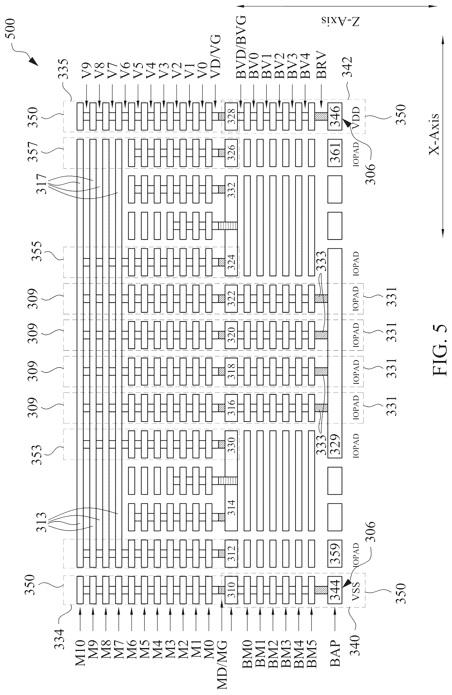 Patent US12100732 Figure 5 – Semiconductor device and method of manufacturing same