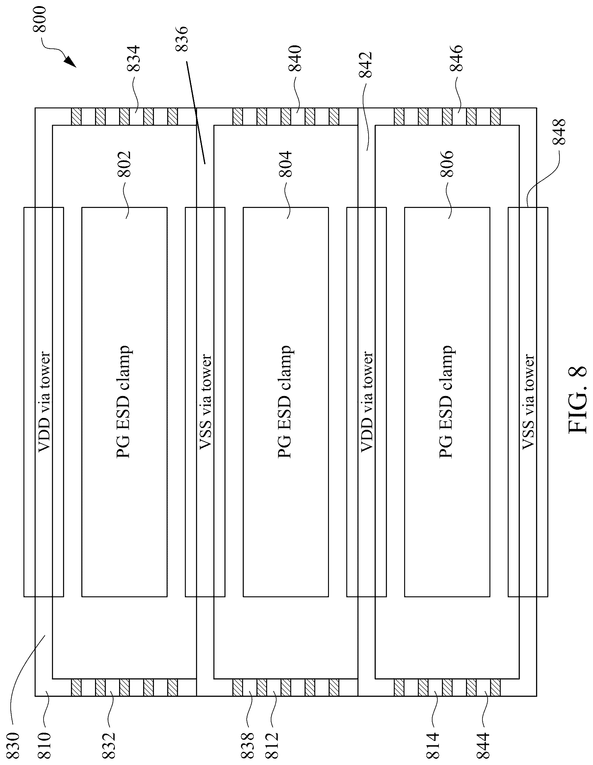 Patent US12100732 Figure 8 – Semiconductor device and method of manufacturing same