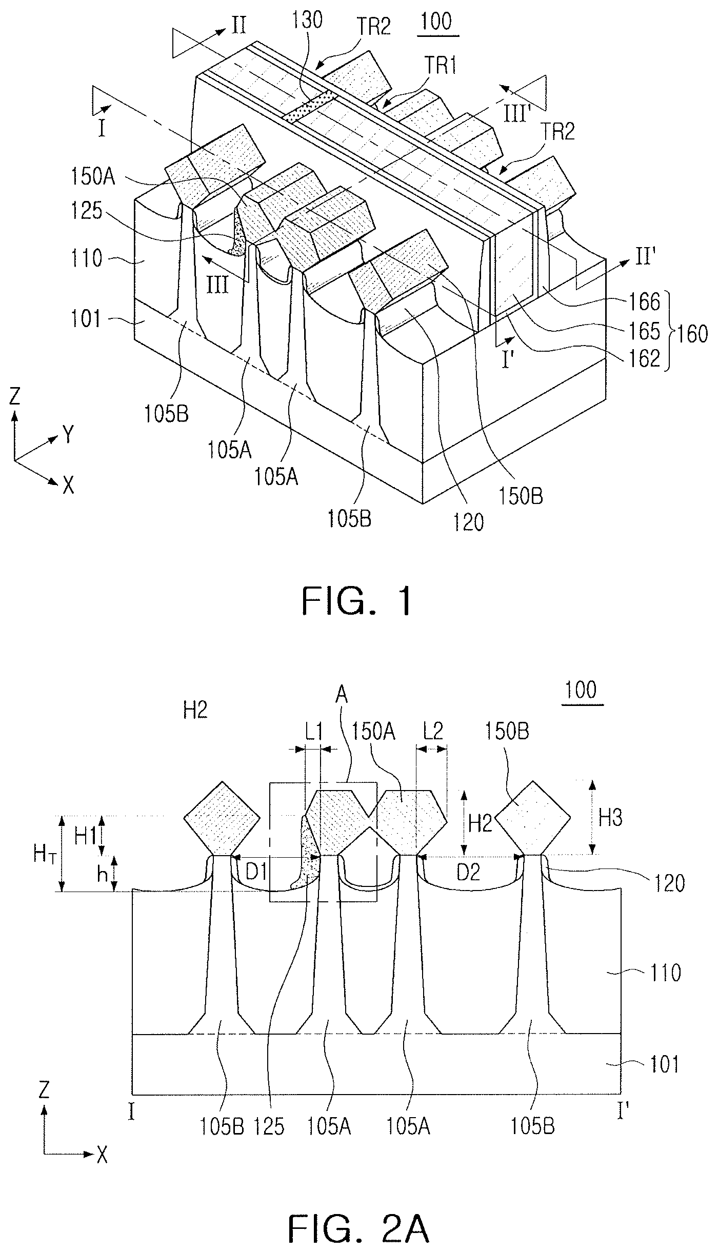 Patent US12100735 Figure 1 – Semiconductor devices