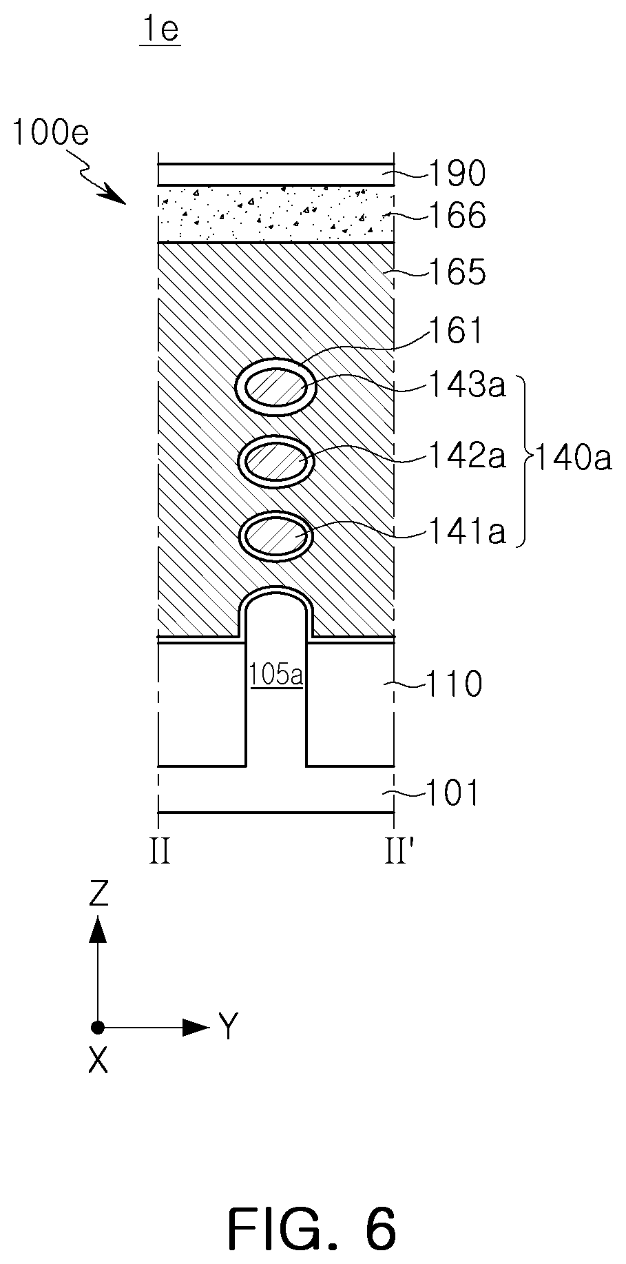 Patent US12100736 Figure 8 – Semiconductor device having channel layers spaced apart in vertical direction