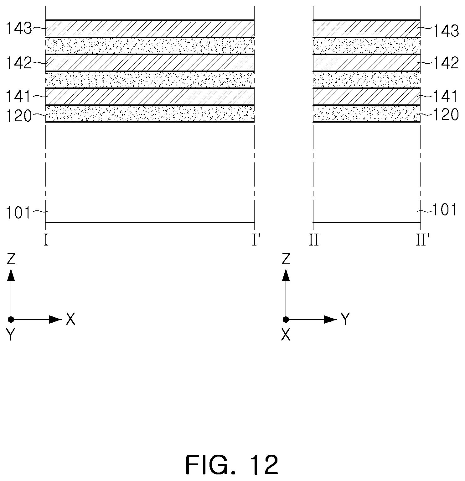 Patent US12100736 Figure 14 – Semiconductor device having channel layers spaced apart in vertical direction