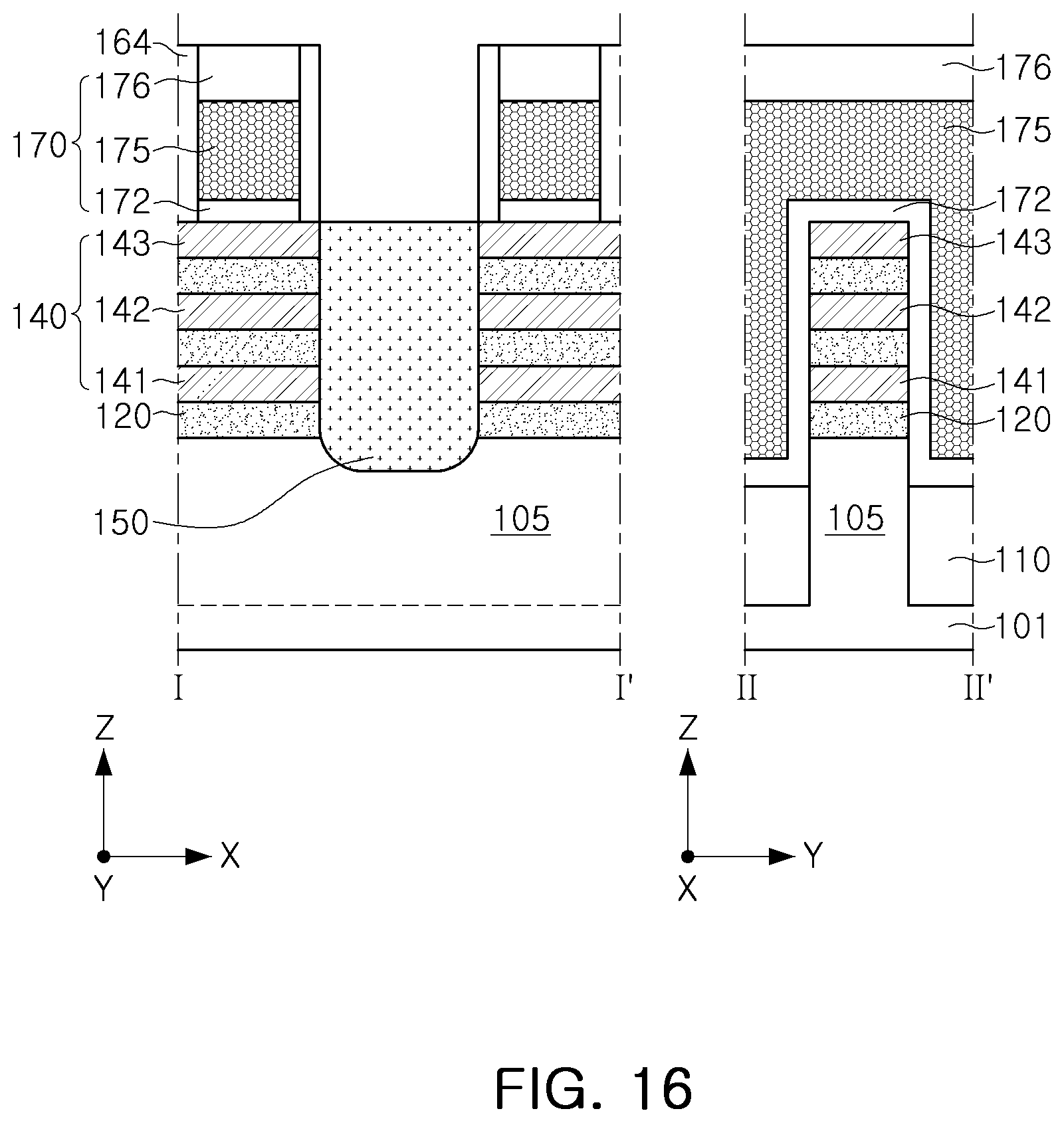 Patent US12100736 Figure 18 – Semiconductor device having channel layers spaced apart in vertical direction