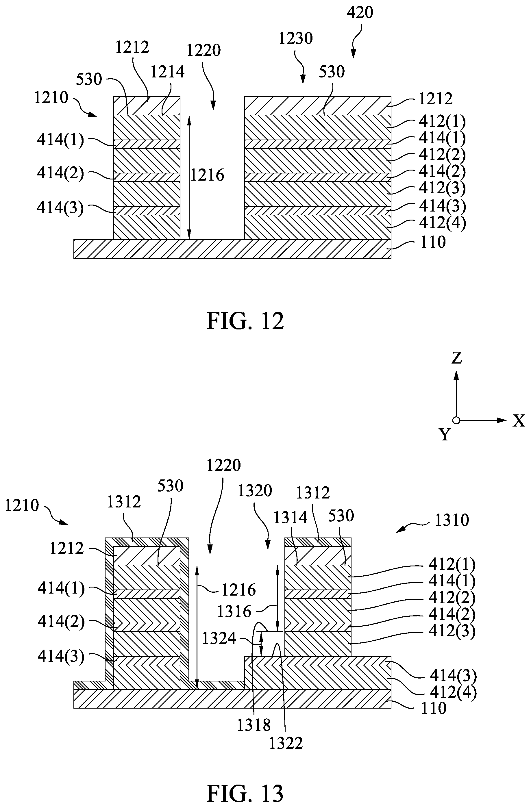 Patent US12100737 Figure 11 – Nanowire stack GAA device with selectable numbers of channel strips