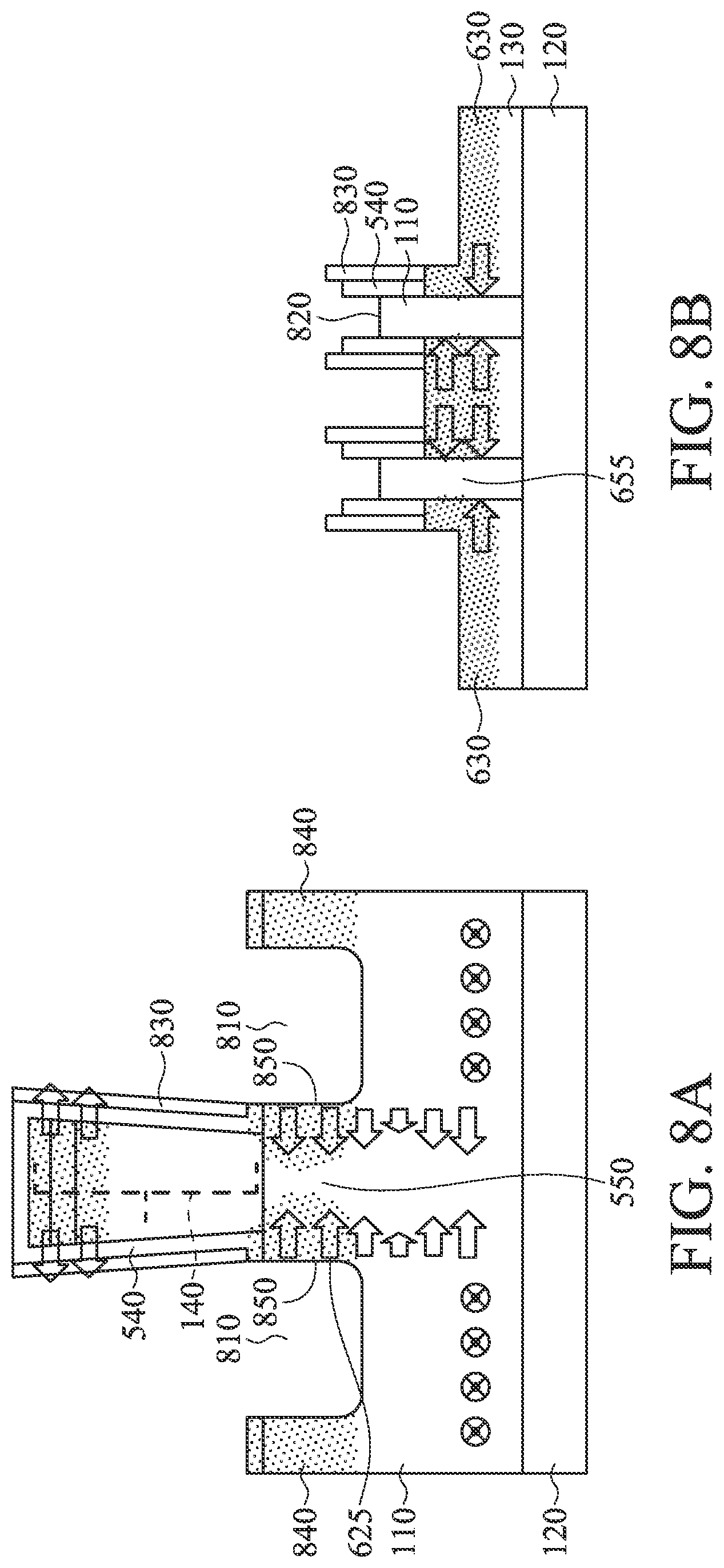 Patent US12100738 Figure 8 – Semiconductor device with implant and method of manufacturing same