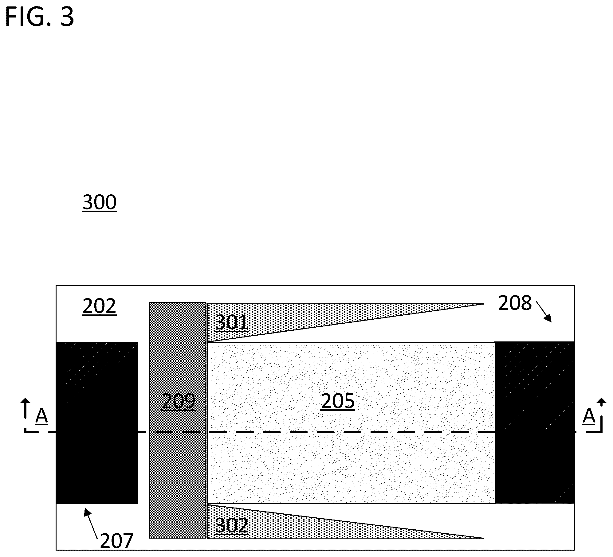 Patent US12100740 Figure 3 – Threshold voltage adjustment using adaptively biased shield plate