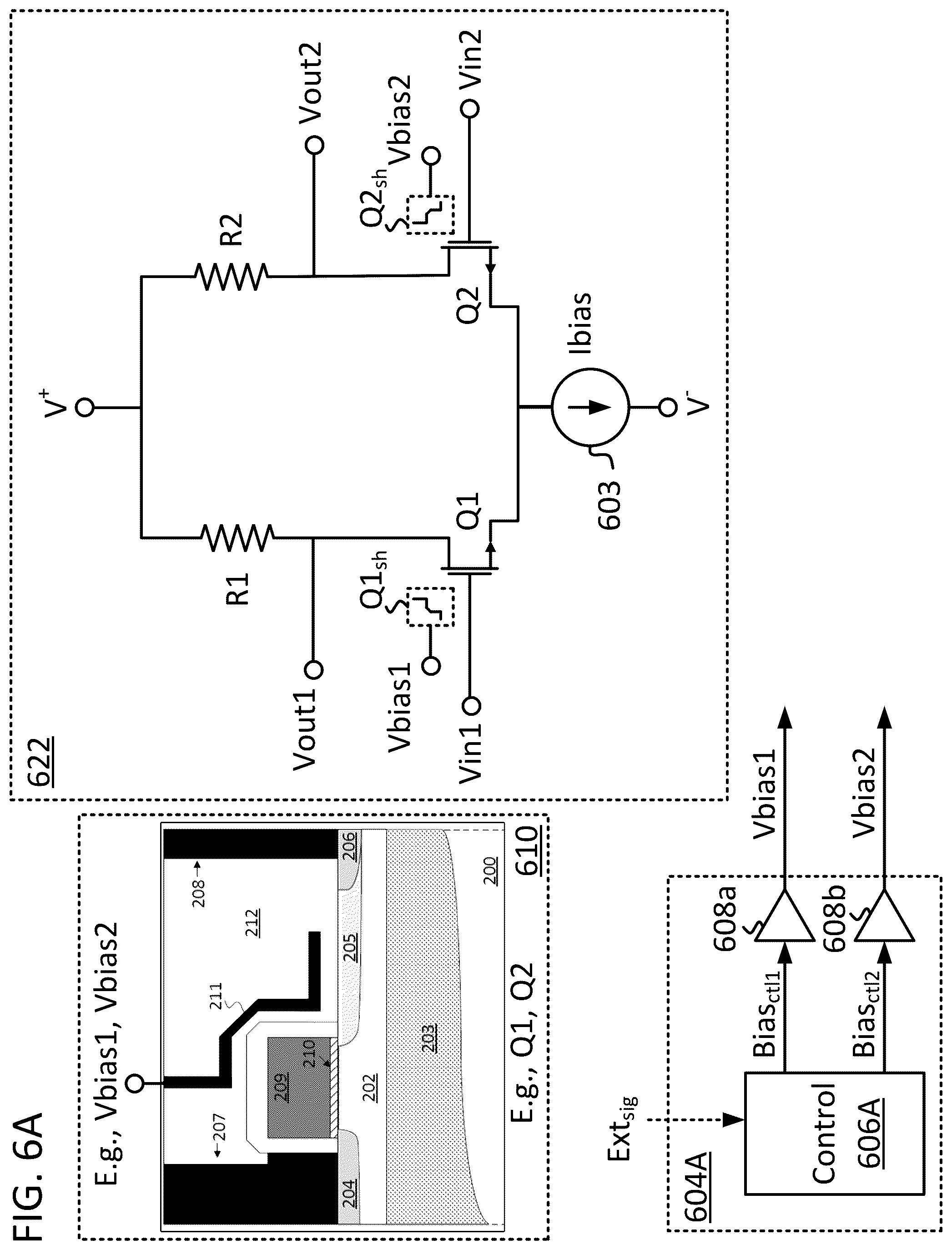Patent US12100740 Figure 7 – Threshold voltage adjustment using adaptively biased shield plate