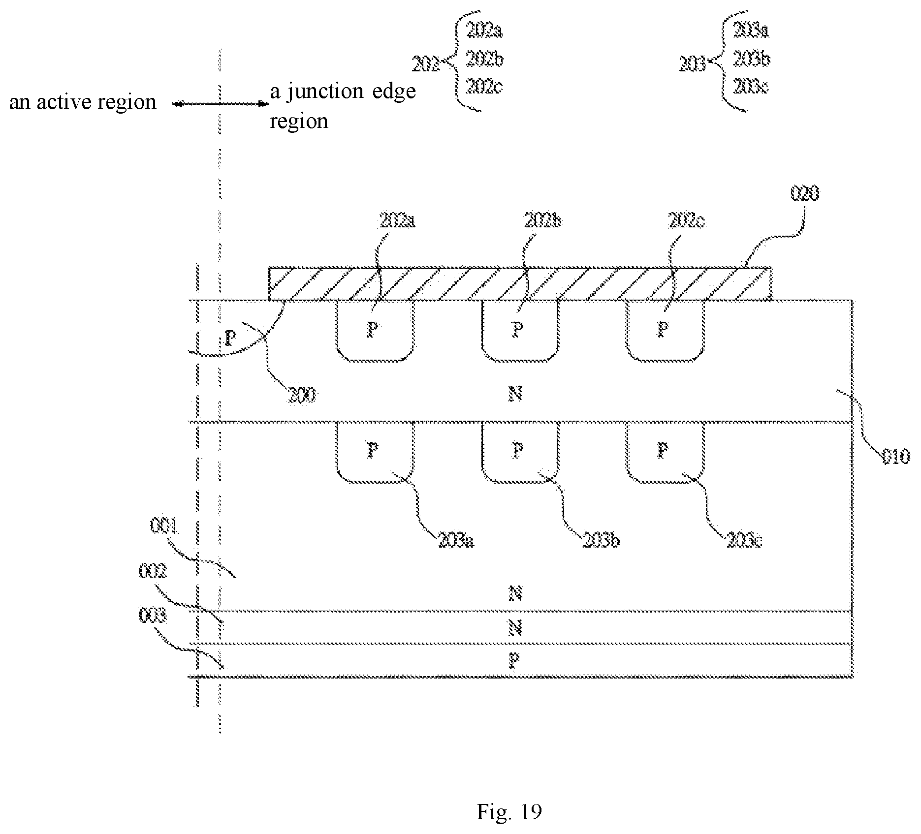 Patent US12100742 Figure 19 – Semiconductor device and junction edge region thereof