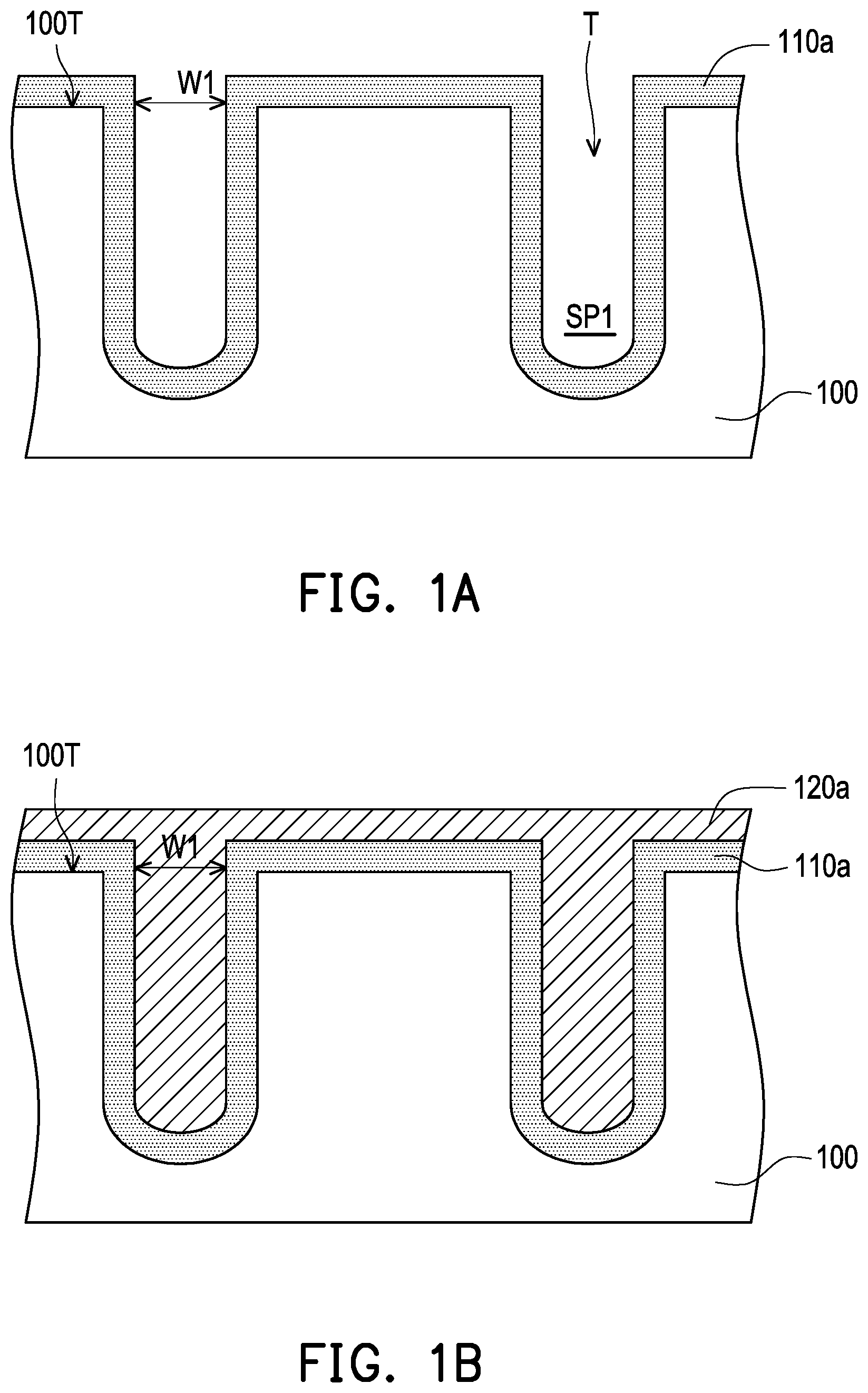 Patent US12100743 — Semiconductor device and method for forming the same — Figure 1