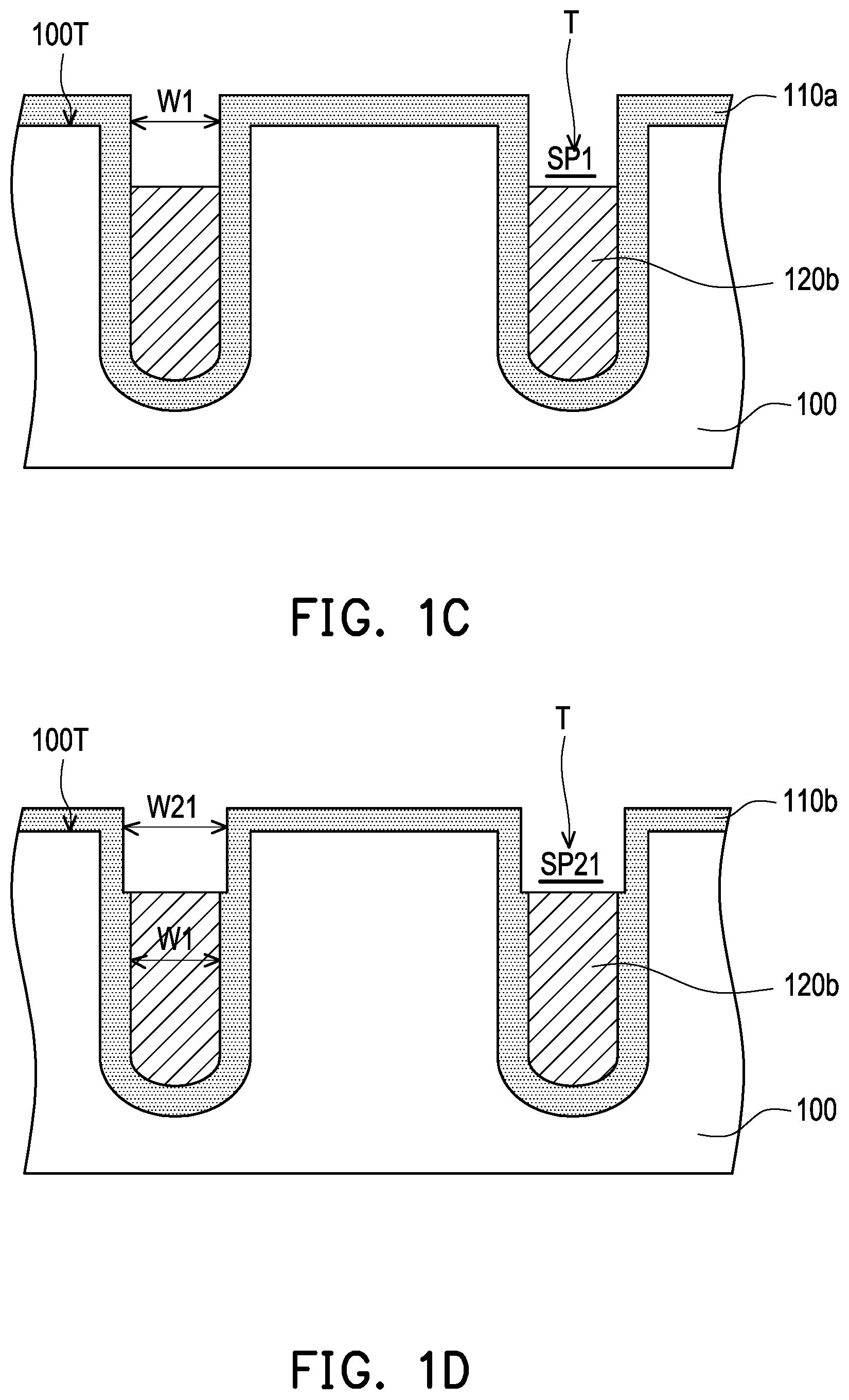 Patent US12100743 Figure 2 – Semiconductor device and method for forming the same