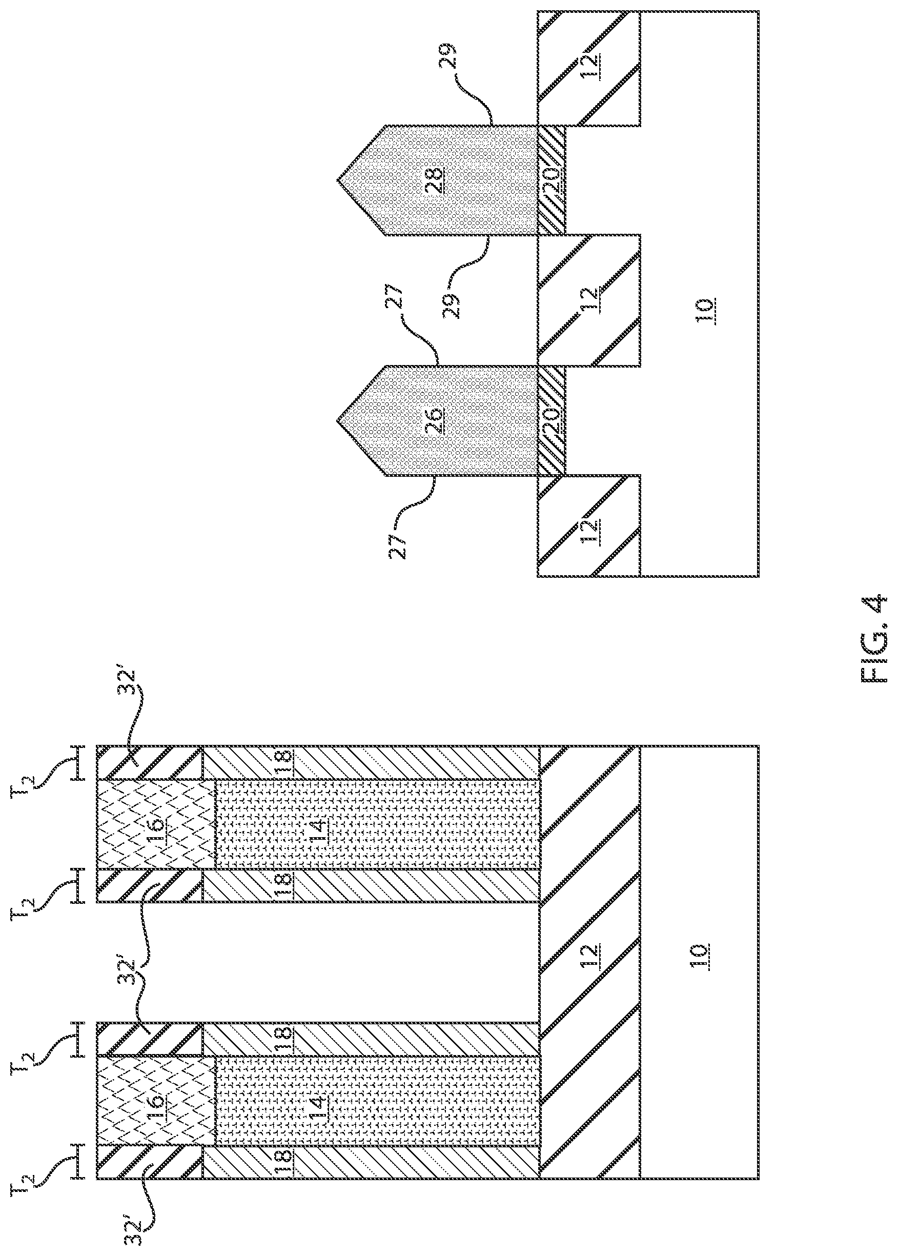 Patent US12100744 Figure 4 – Wrap around contact process margin improvement with early contact cut