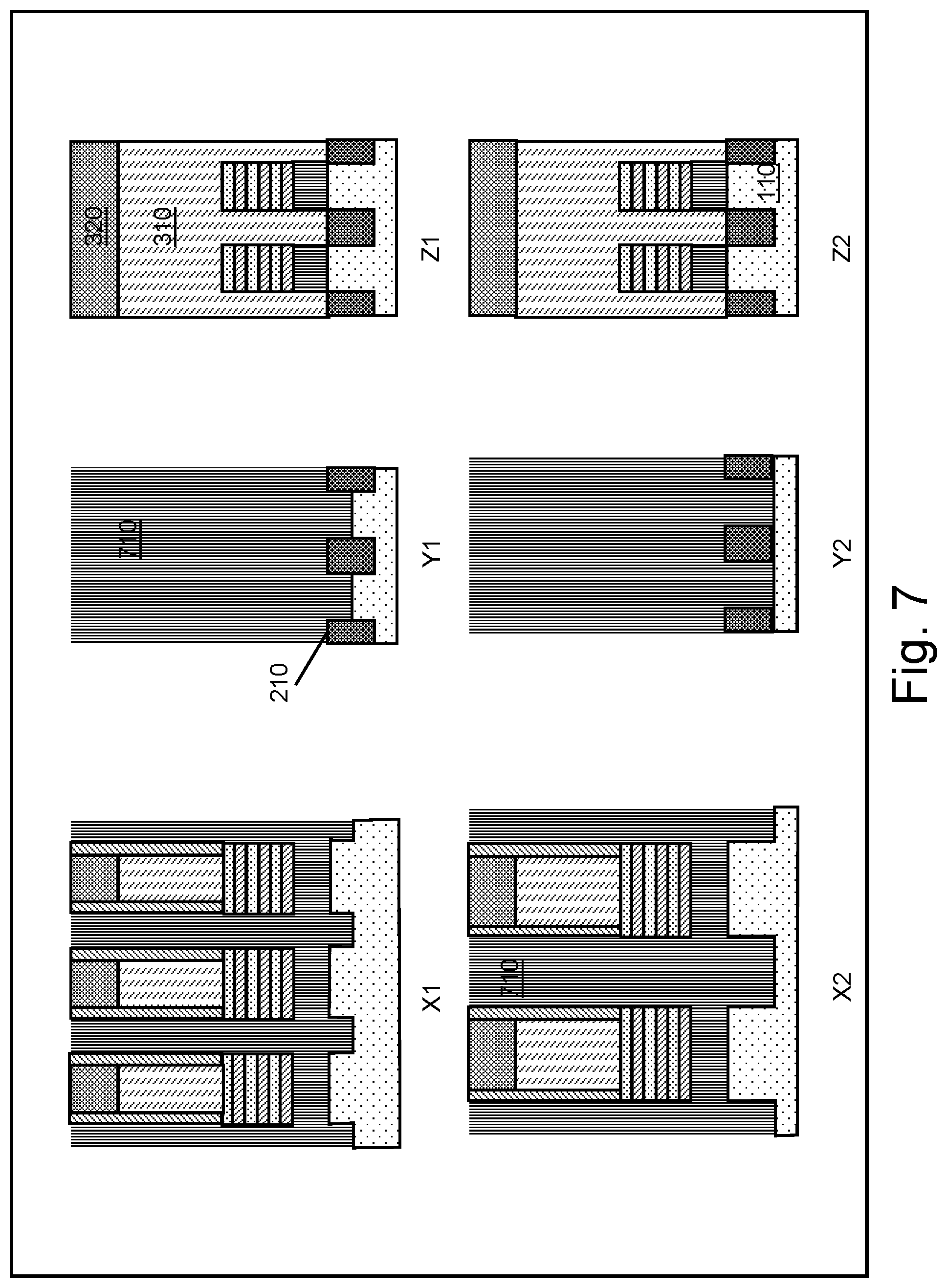 Patent US12100746 Figure 8 – Gate-all-around field effect transistor with bottom dielectric isolation