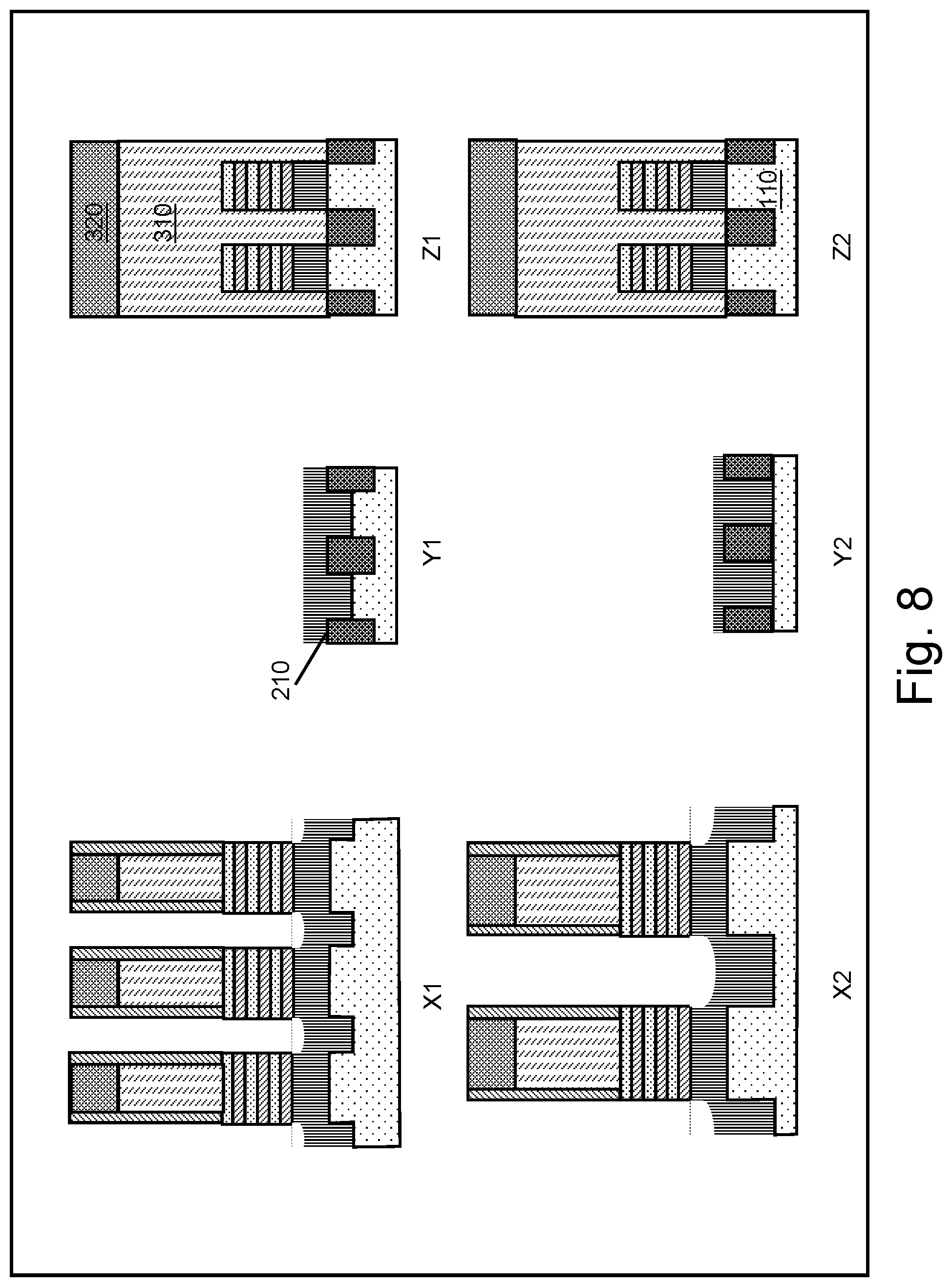 Patent US12100746 Figure 9 – Gate-all-around field effect transistor with bottom dielectric isolation