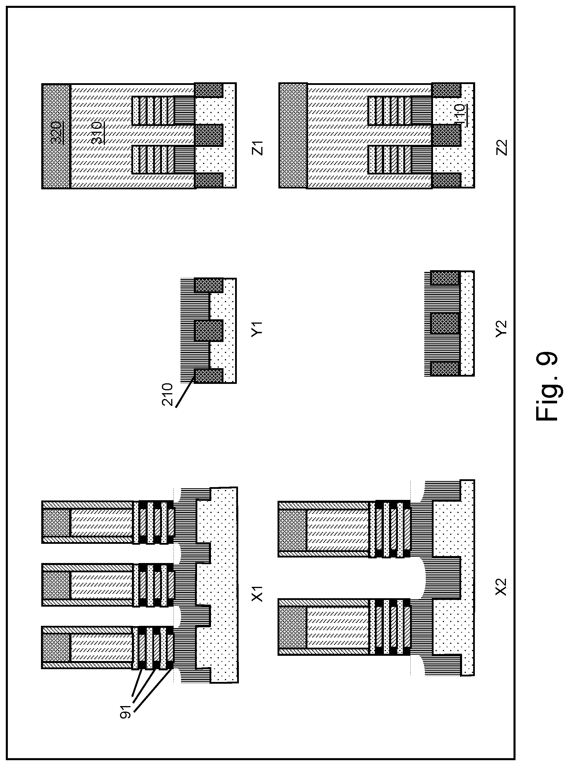 Patent US12100746 Figure 10 – Gate-all-around field effect transistor with bottom dielectric isolation