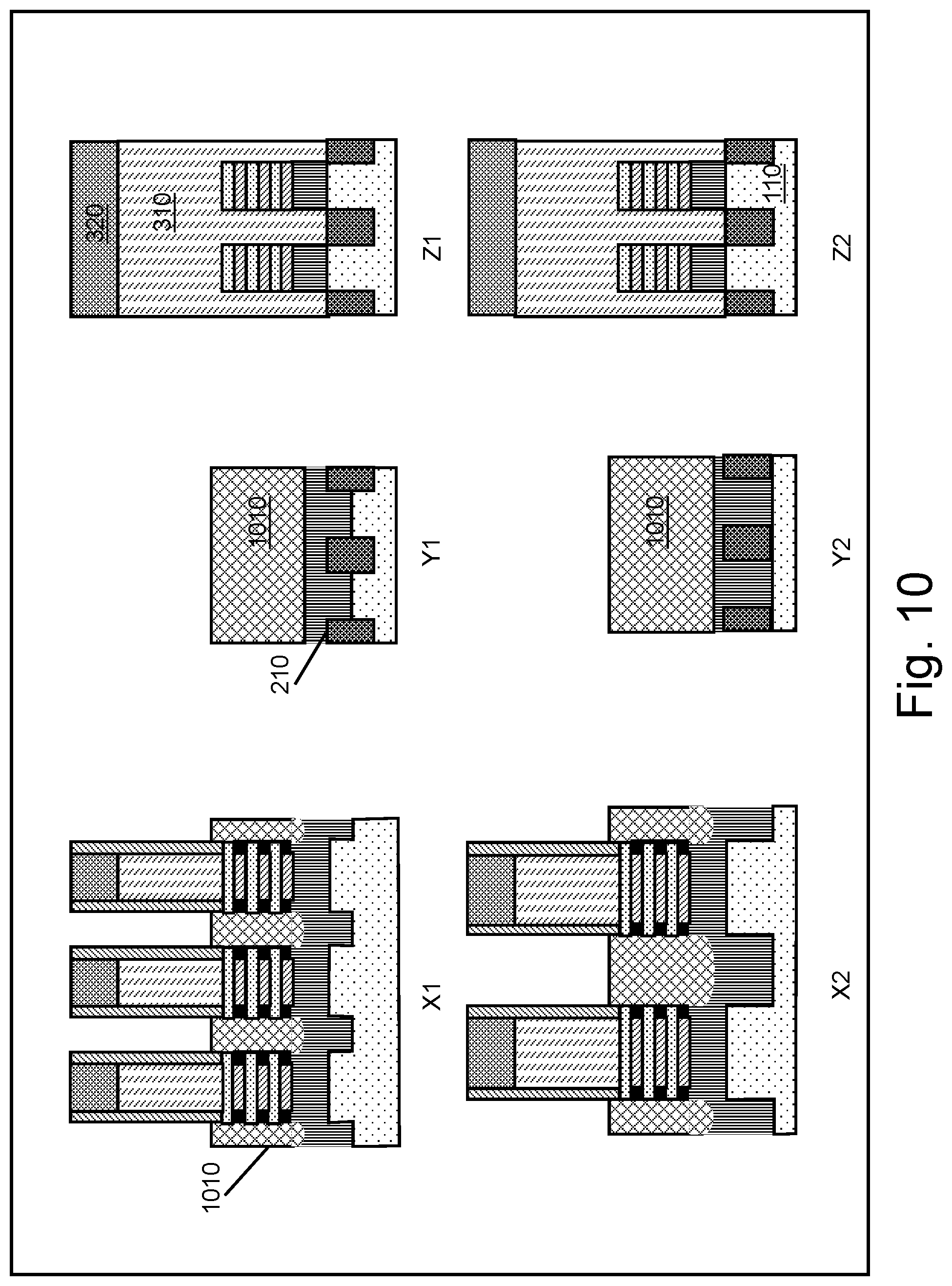 Patent US12100746 Figure 11 – Gate-all-around field effect transistor with bottom dielectric isolation