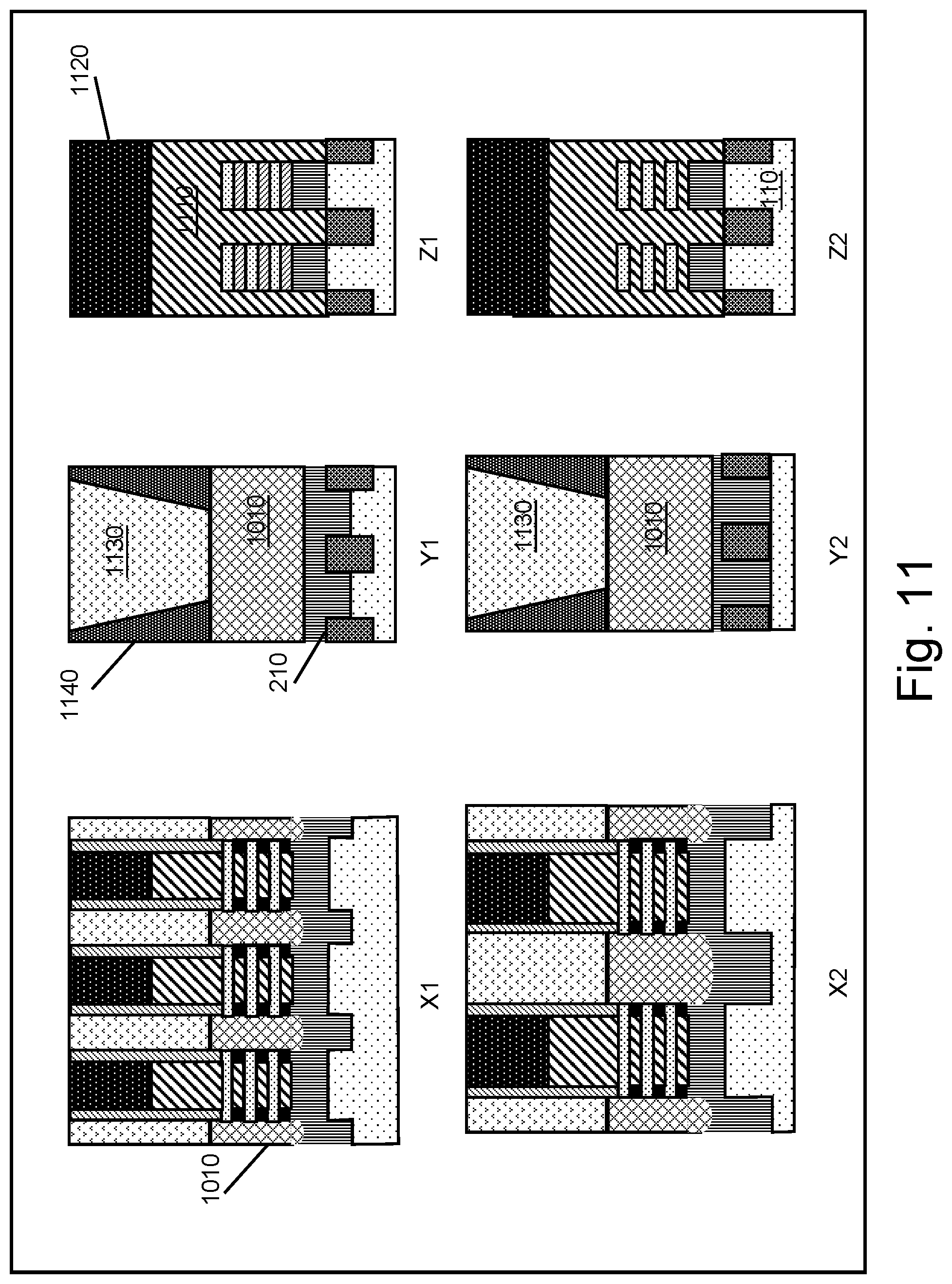 Patent US12100746 Figure 12 – Gate-all-around field effect transistor with bottom dielectric isolation